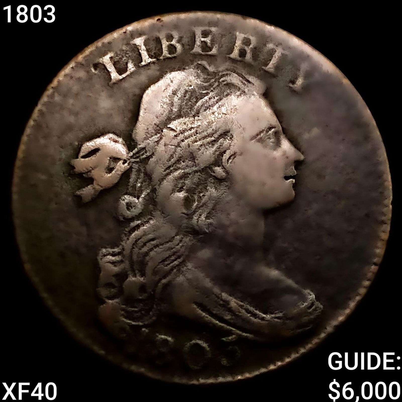 1803 Draped Bust Large Cent: 1803 Draped Bust Large Cent