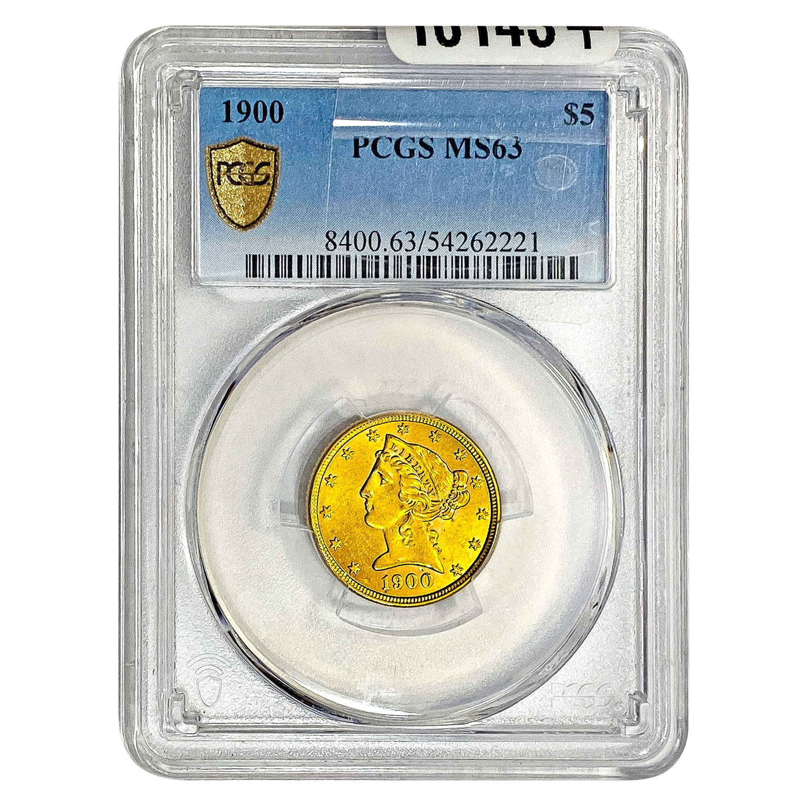 1900 $5 Gold Half Eagle PCGS MS63 (1 of 2)