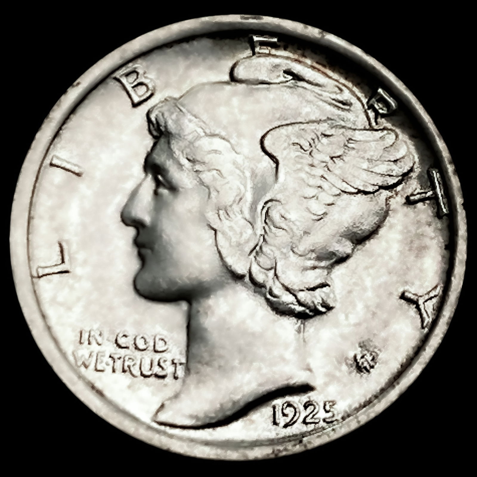 1925-D Mercury Dime (1 of 2)