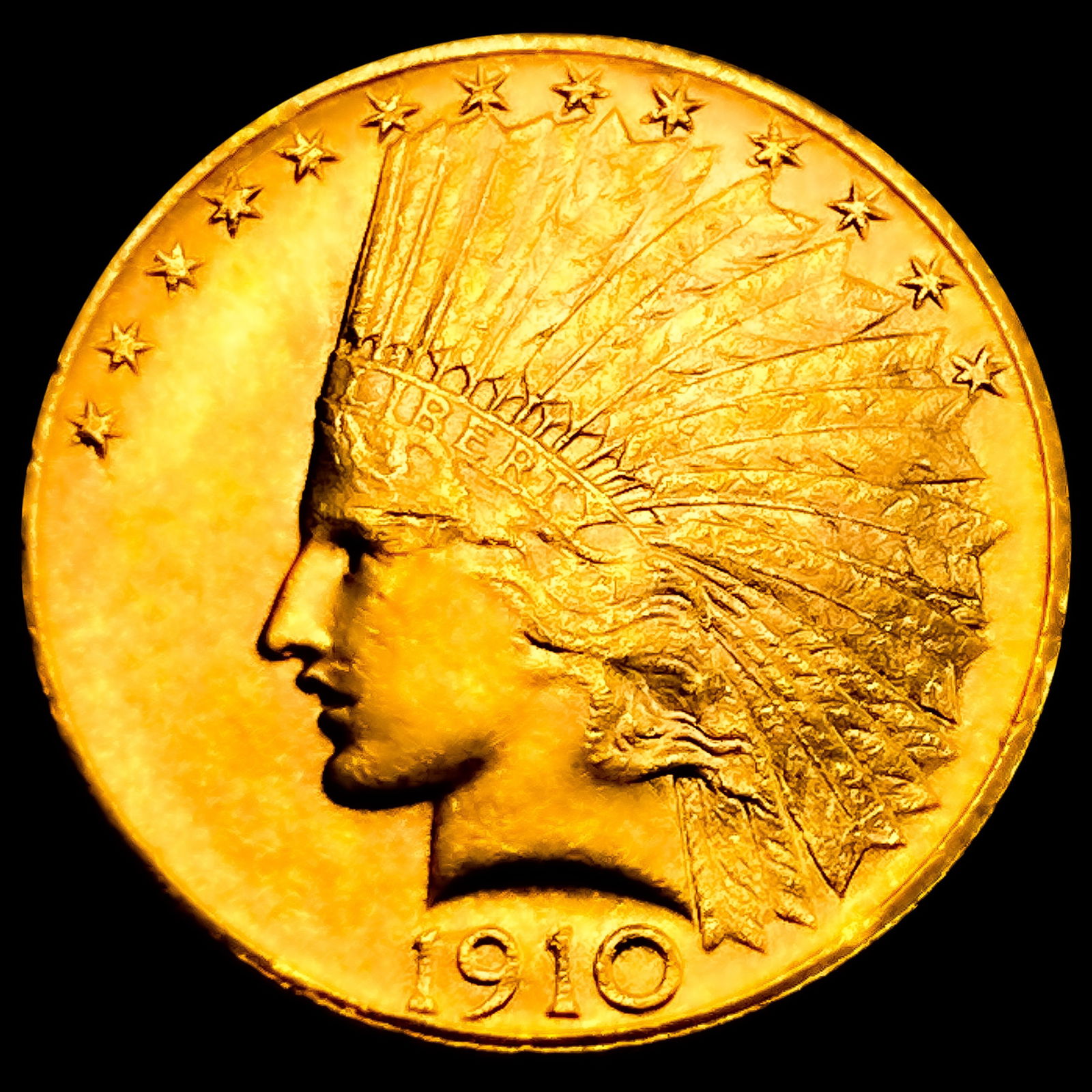 1910 $10 Gold Eagle (1 of 2)