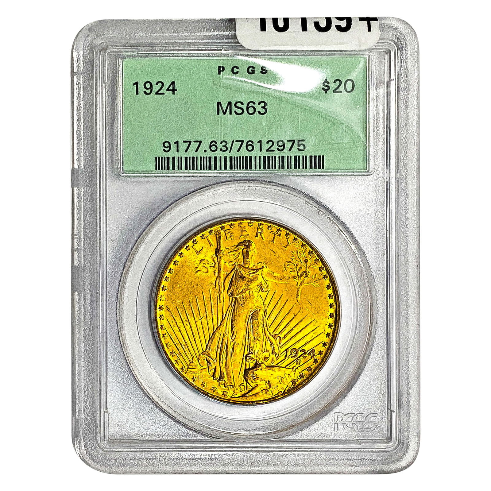 1924 $20 Gold Double Eagle PCGS MS63 (1 of 2)