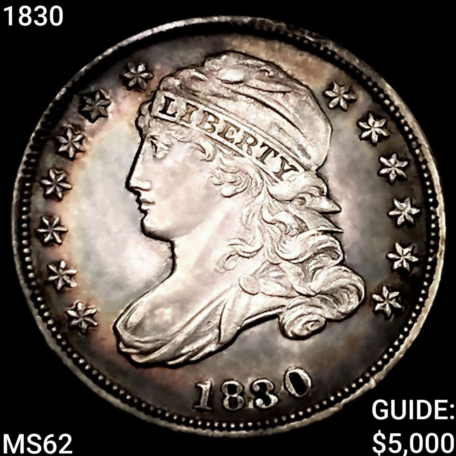 1830 Capped Bust Dime (1 of 2)