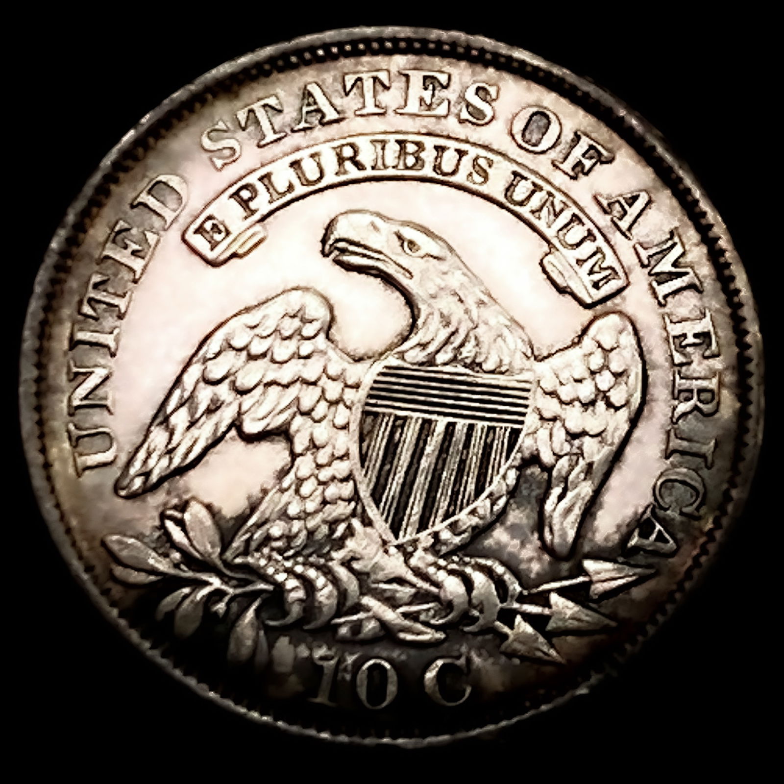 1830 Capped Bust Dime UNCIRCULATED - 2