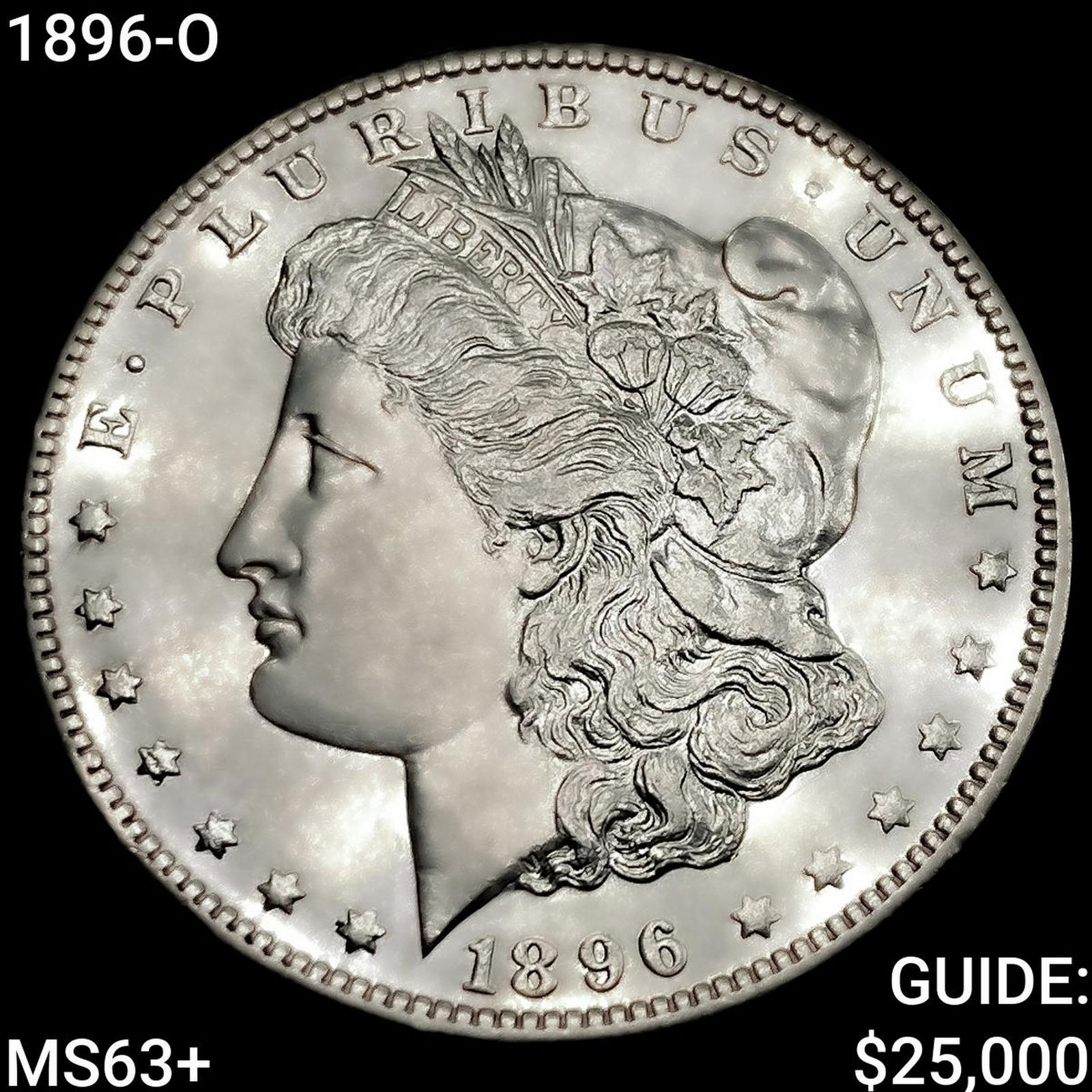 1896-O Morgan Silver Dollar (1 of 2)