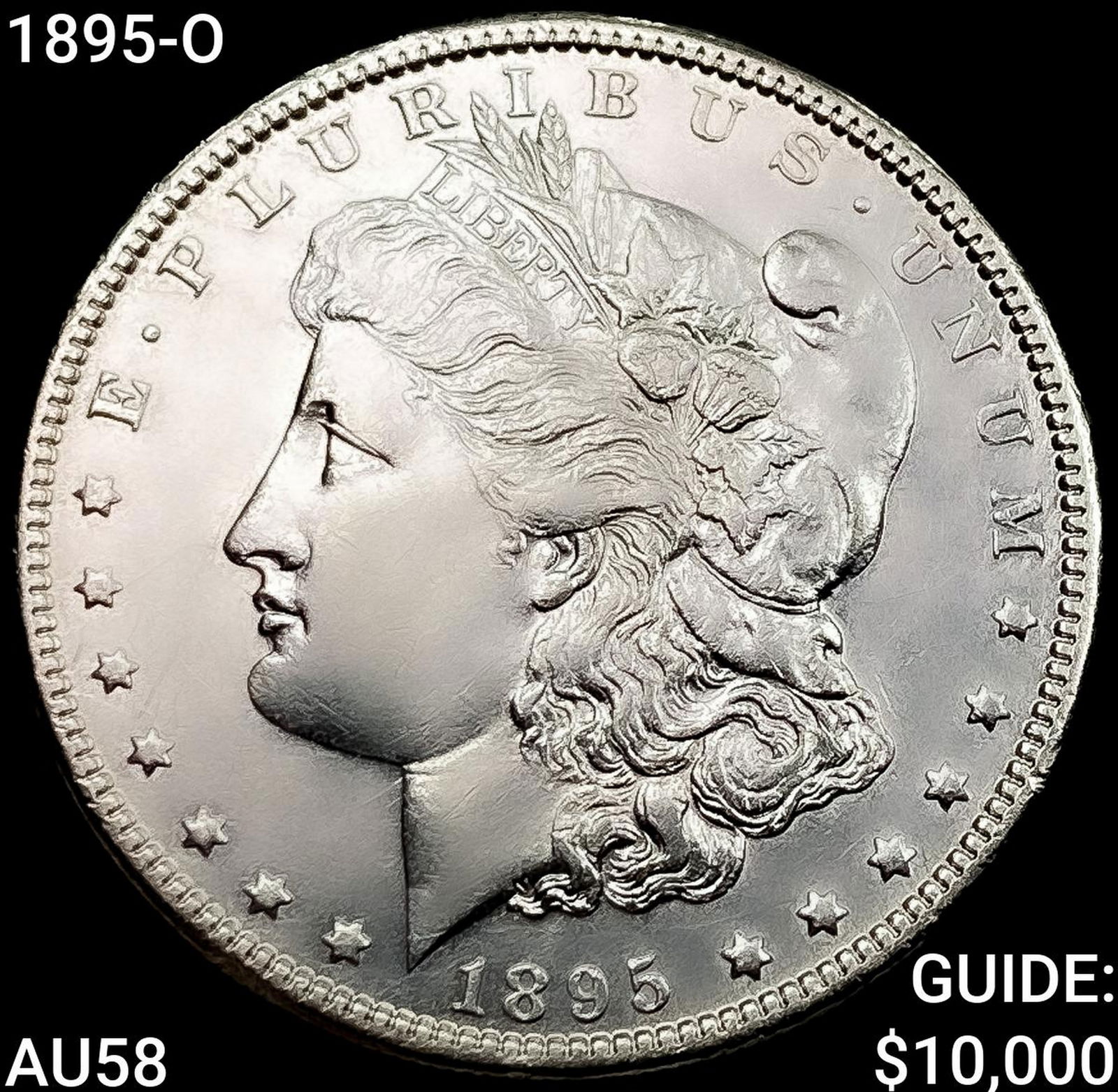 1895-O Morgan Silver Dollar CHOICE AU (1 of 2)