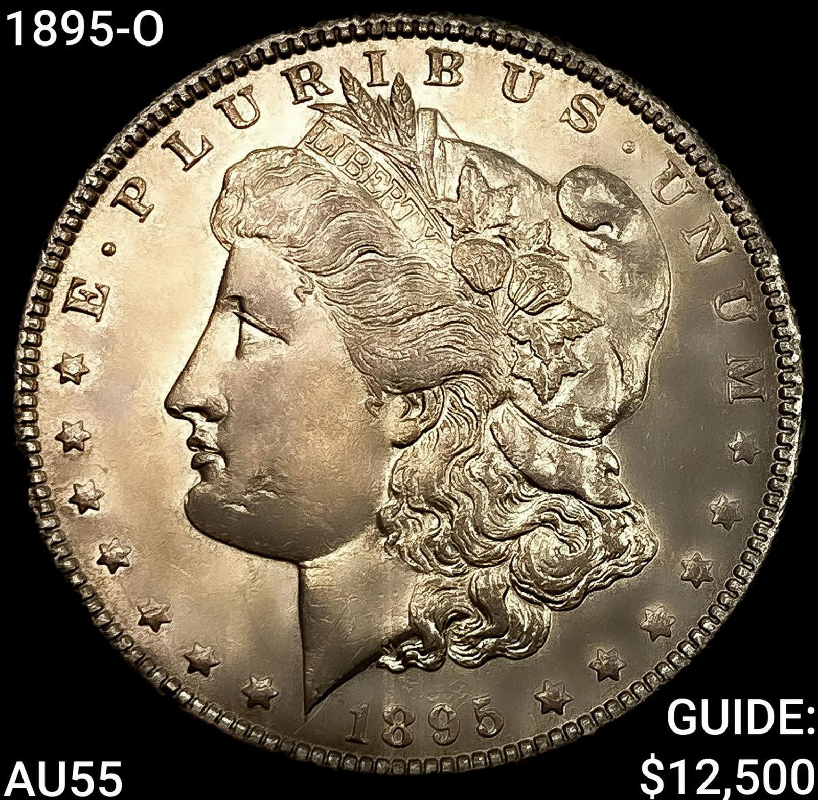 1895-O Morgan Silver Dollar HIGH GRADE (1 of 2)