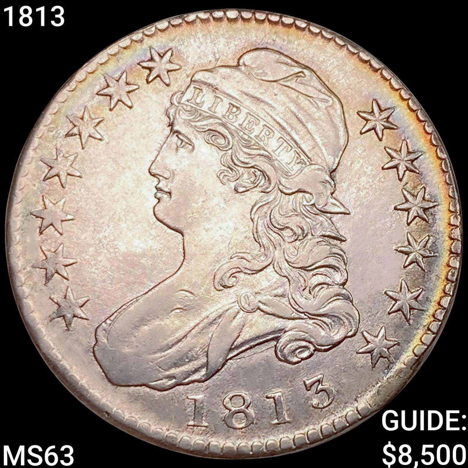 1813 Capped Bust Half Dollar (1 of 2)