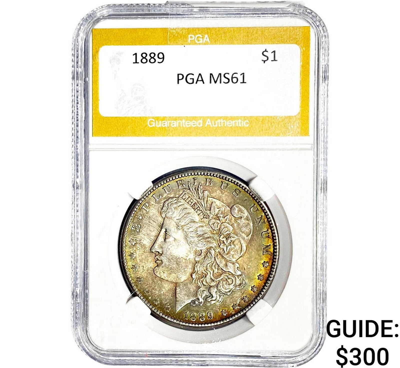 1889 Morgan Silver Dollar PGA MS61 (1 of 2)