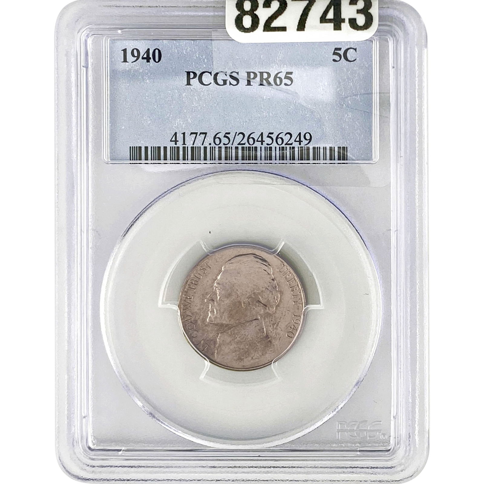 1940 Jefferson Nickel PCGS PR65 (1 of 2)