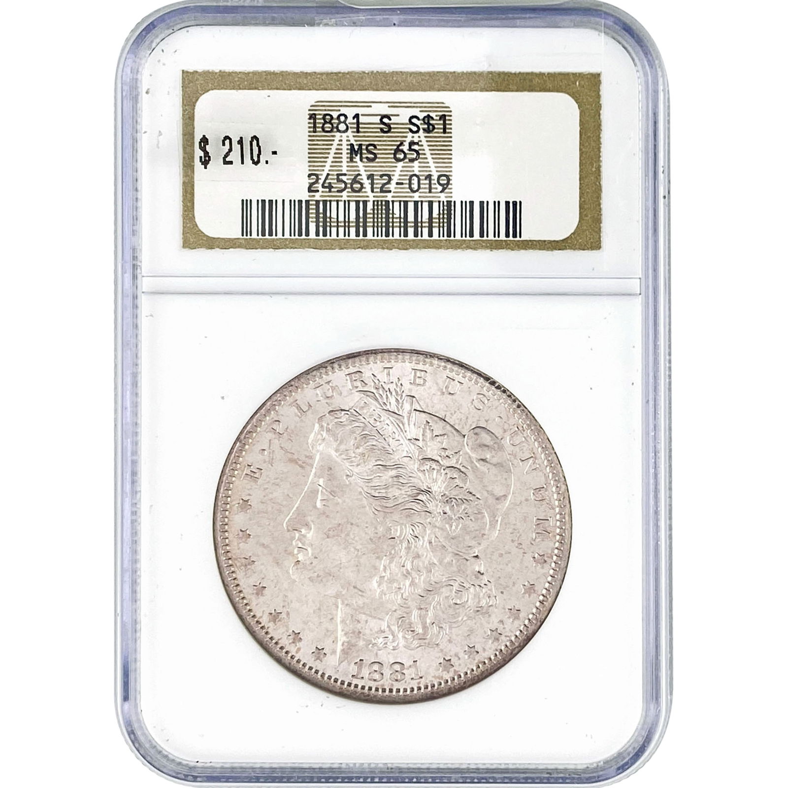1881-S Morgan Silver Dollar NGC MS65 (1 of 2)