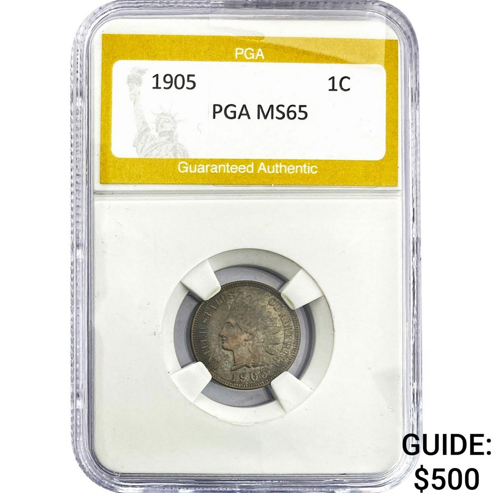 1905 Indian Head Cent PGA MS65 (1 of 2)
