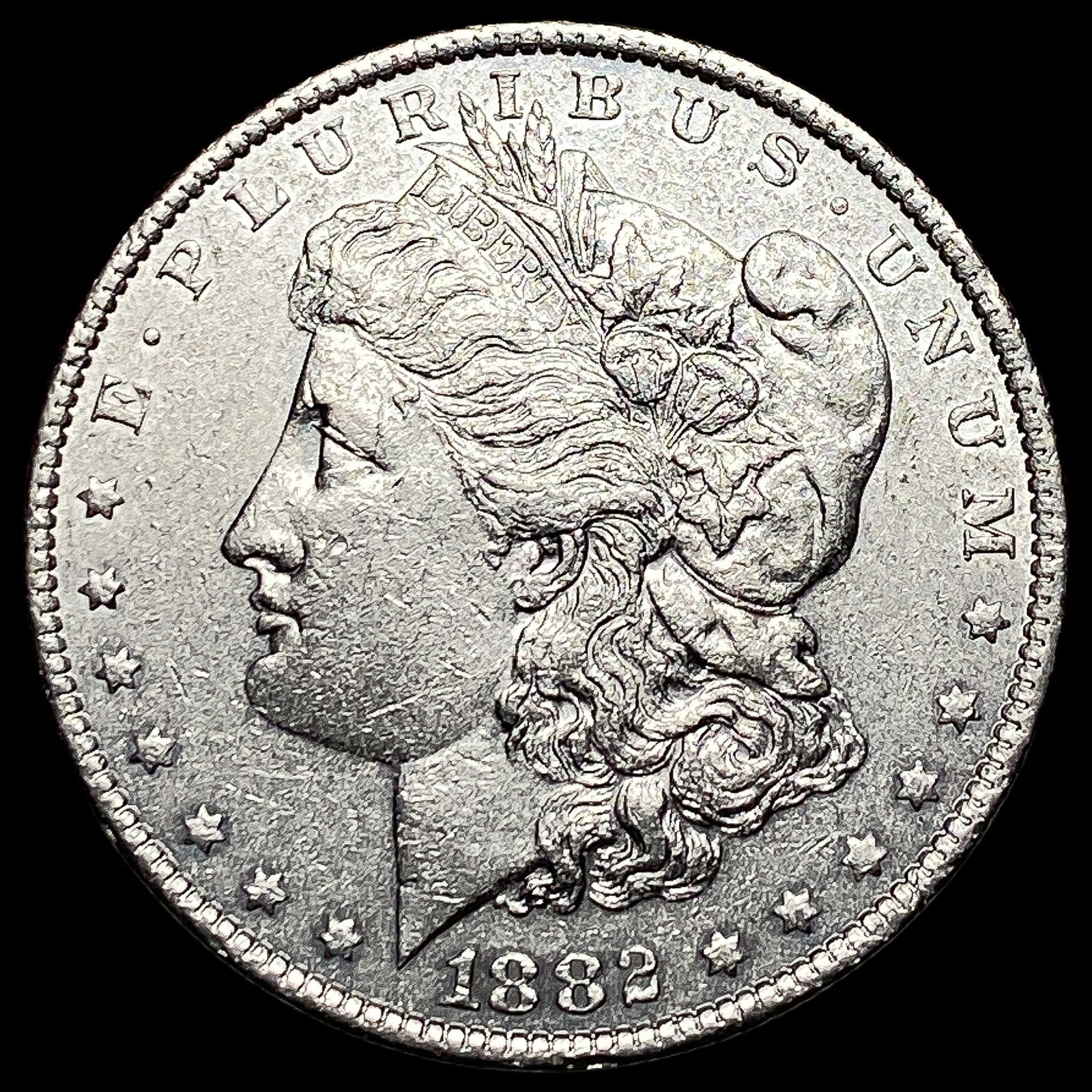 1882-O Morgan Silver Dollar CLOSELY UNCIRCULATED (1 of 2)