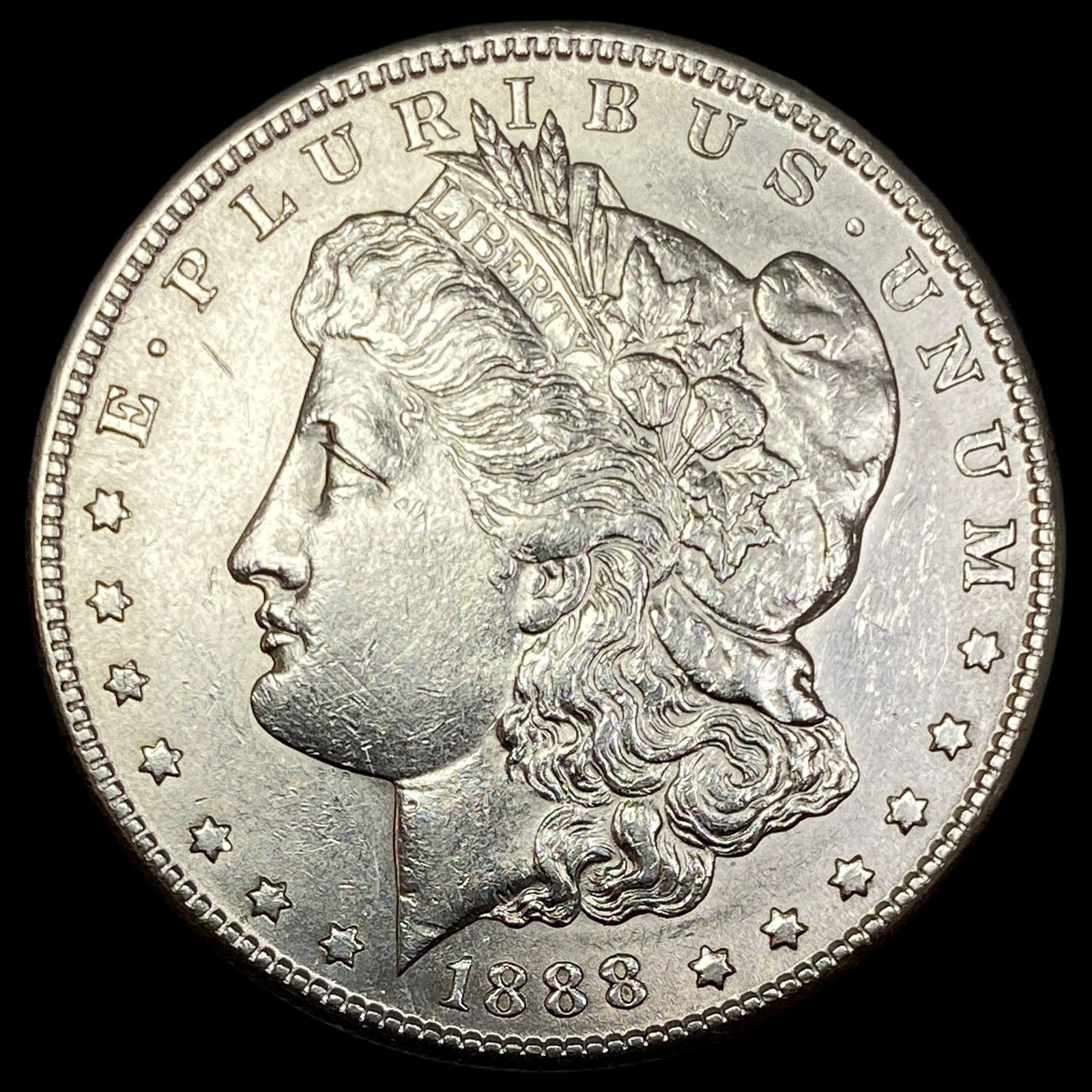 1888-S Silver Morgan Dollar CLOSELY UNCIRCULATED (1 of 2)