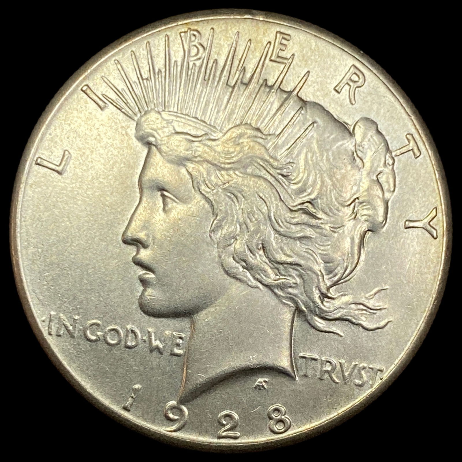 1928 Peace Silver Dollar CHOICE AU (1 of 2)