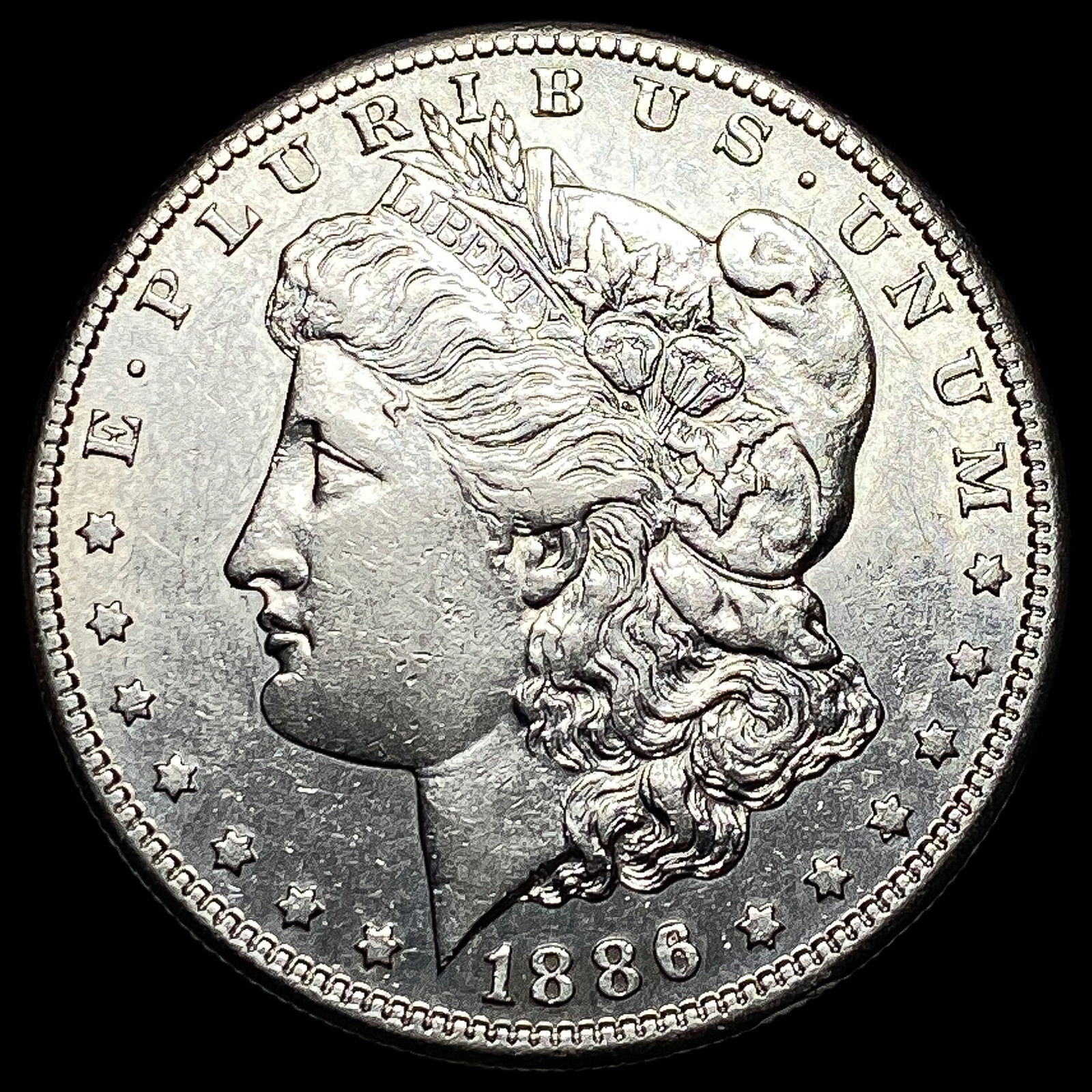 1886-S Silver Morgan Dollar CLOSELY UNCIRCULATED (1 of 2)