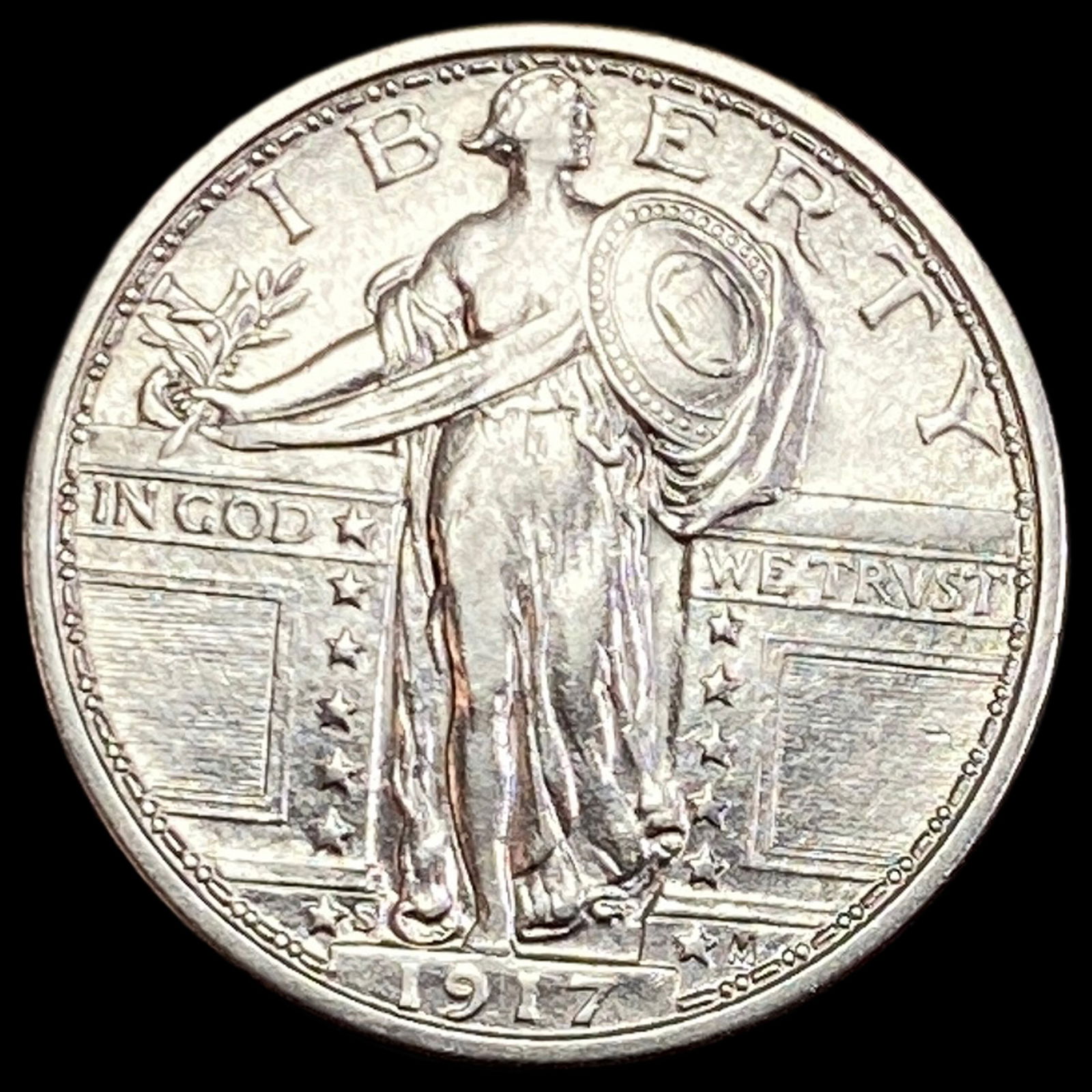 1917-S Type 1 Standing Liberty Quarter UNCIRCULATED (1 of 2)