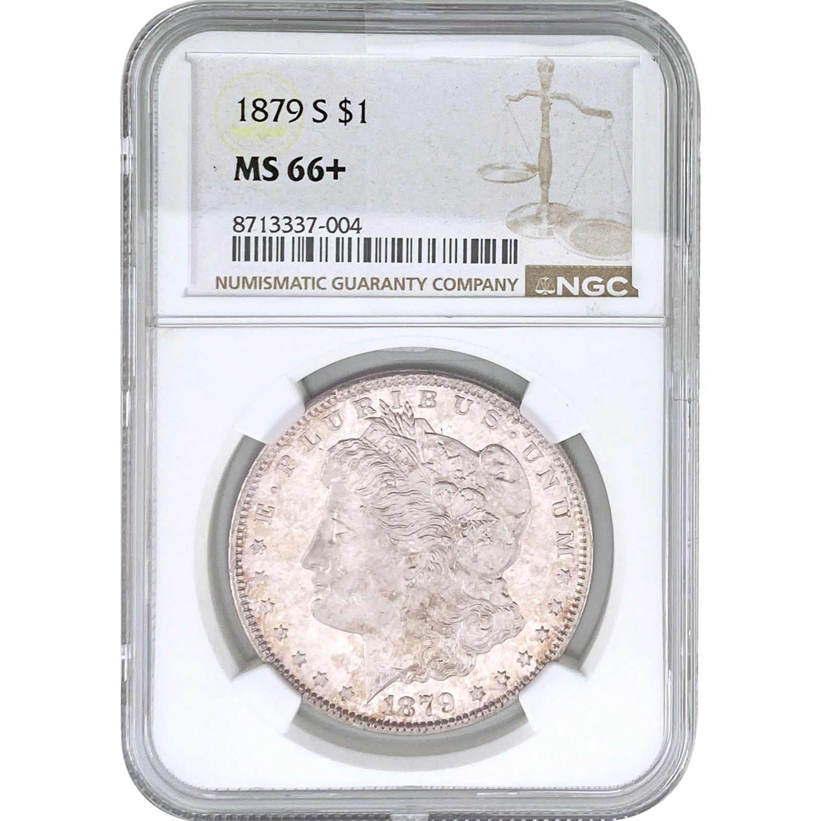 1879-S Morgan Silver Dollar NGC MS66+ (1 of 2)