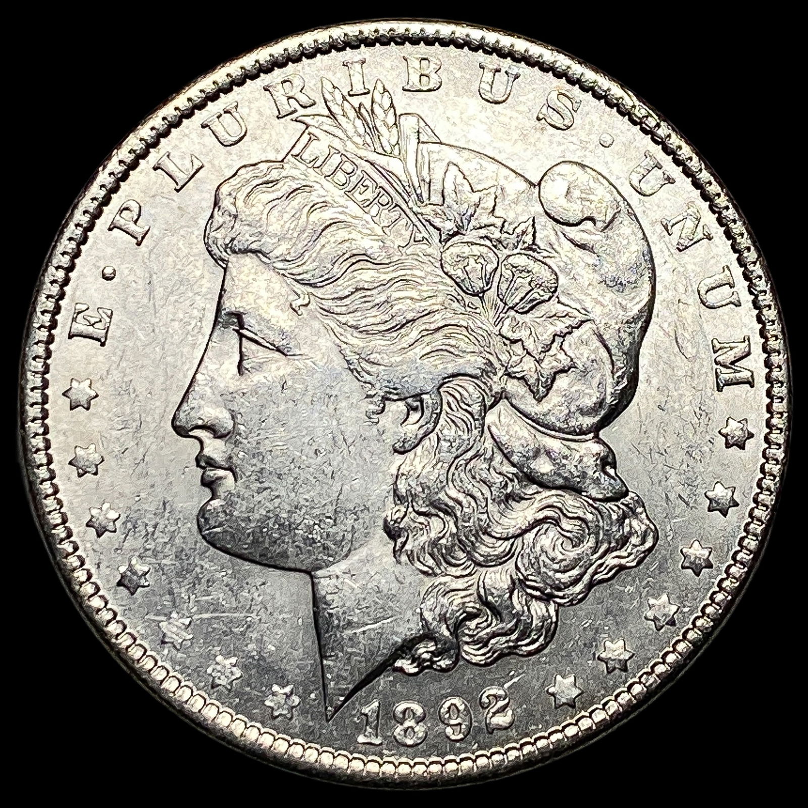 1892 Morgan Silver Dollar CHOICE AU (1 of 2)