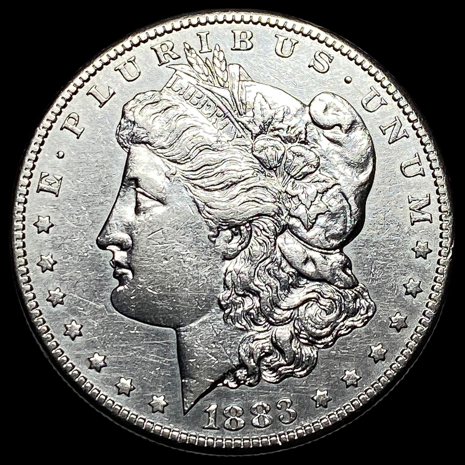 1883-S Silver Morgan Dollar CLOSELY UNCIRCULATED (1 of 2)