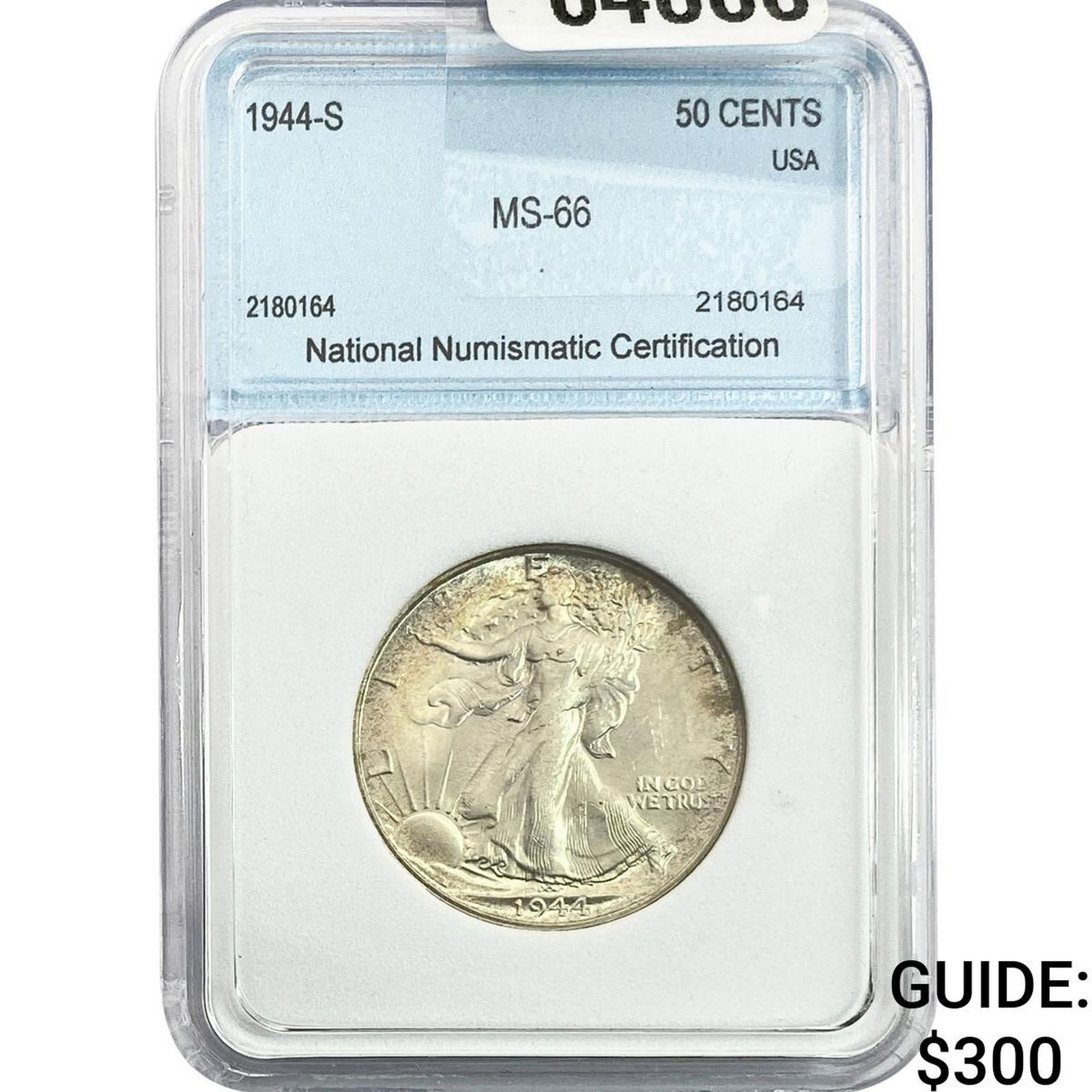 1944 Walking Liberty Half Dollar NNC MS66 (1 of 2)