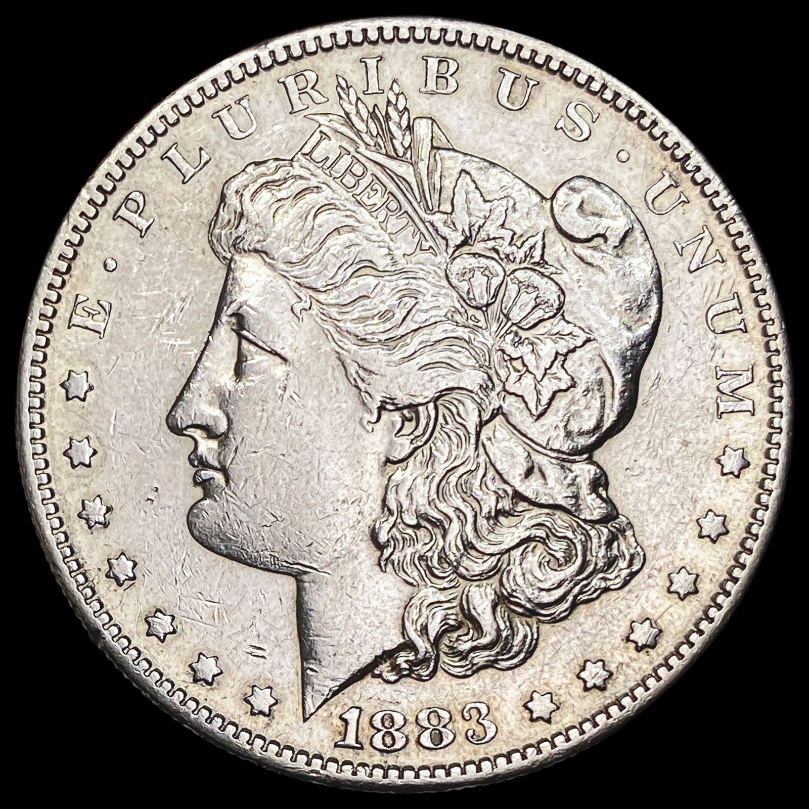 1883-S Silver Morgan Dollar CLOSELY UNCIRCULATED (1 of 2)