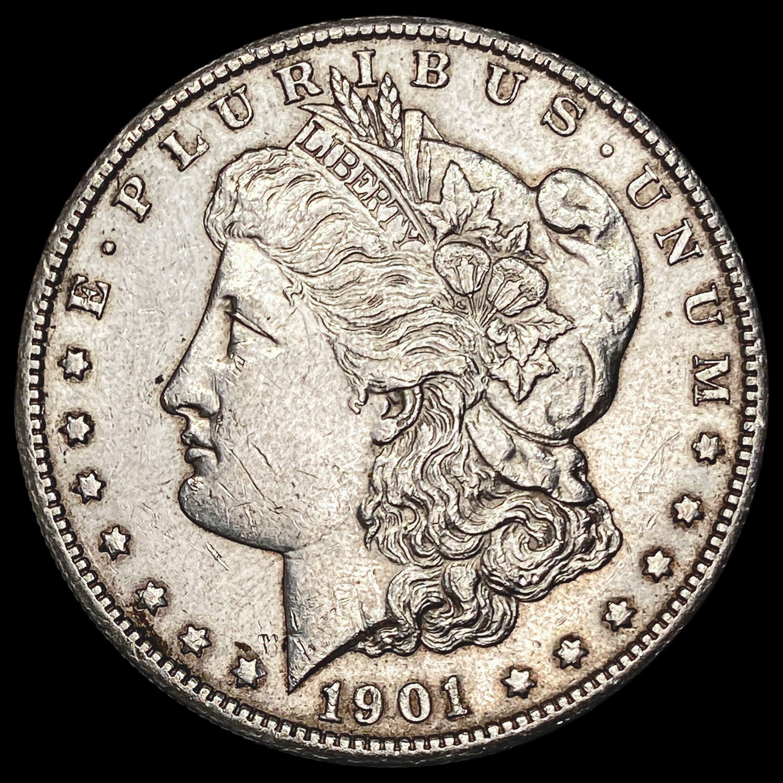 1901-S Silver Morgan Dollar CHOICE AU (1 of 2)