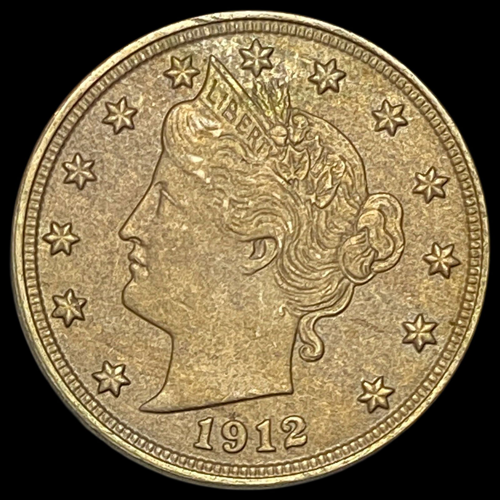 1912-D Liberty Head Nickel CLOSELY UNCIRCULATED (1 of 2)