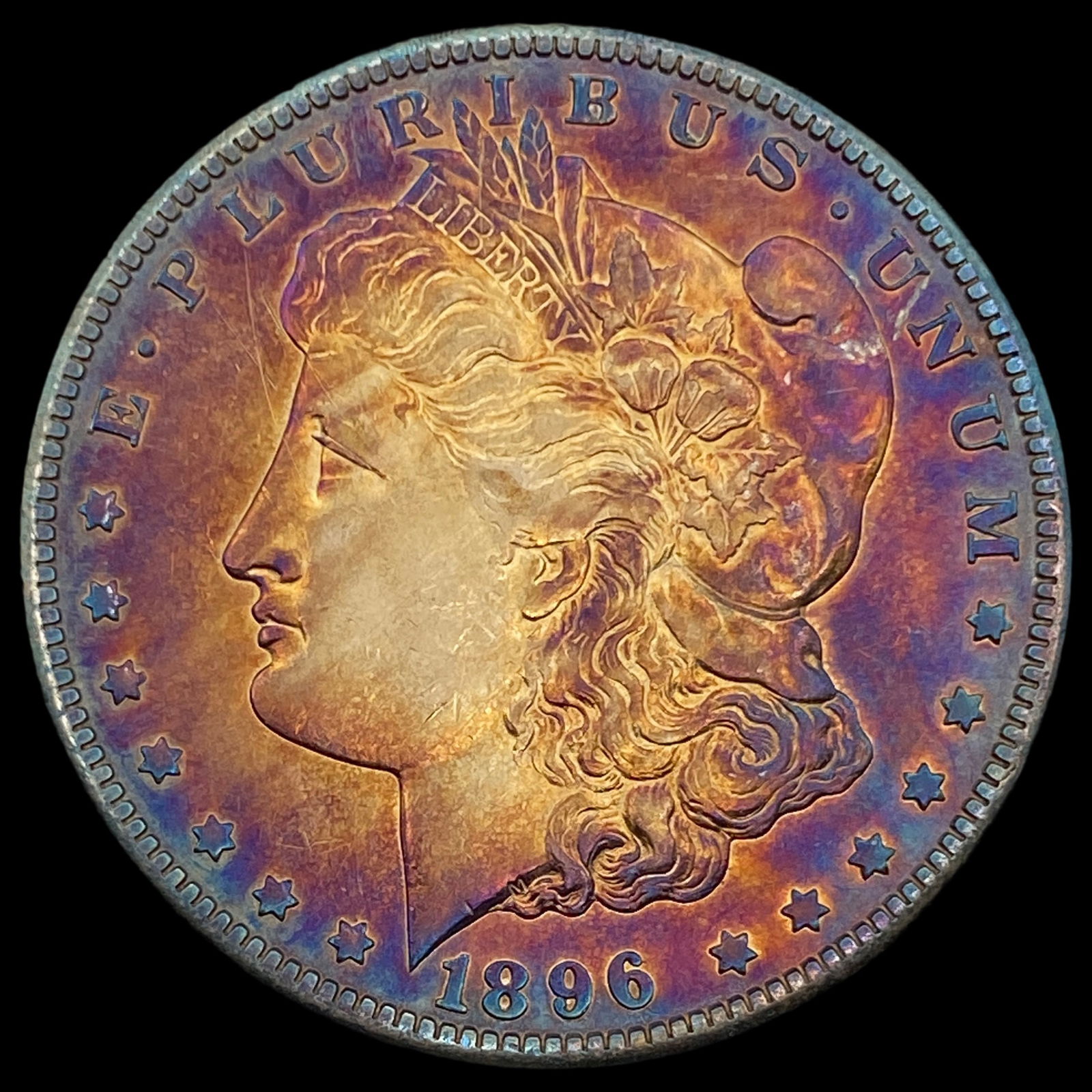 1896-S Morgan Silver Dollar CHOICE AU (1 of 2)