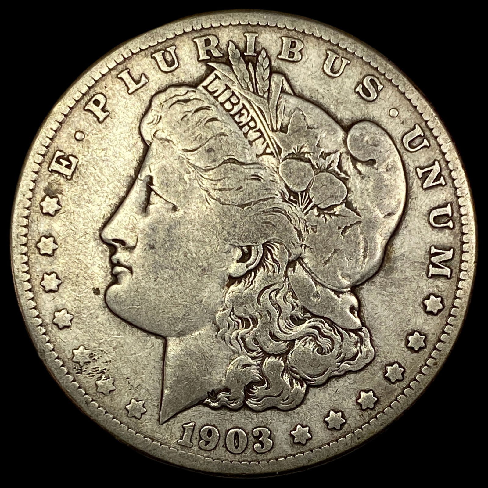 1903-S Silver Morgan Dollar ABOUT UNCIRCULATED (1 of 2)
