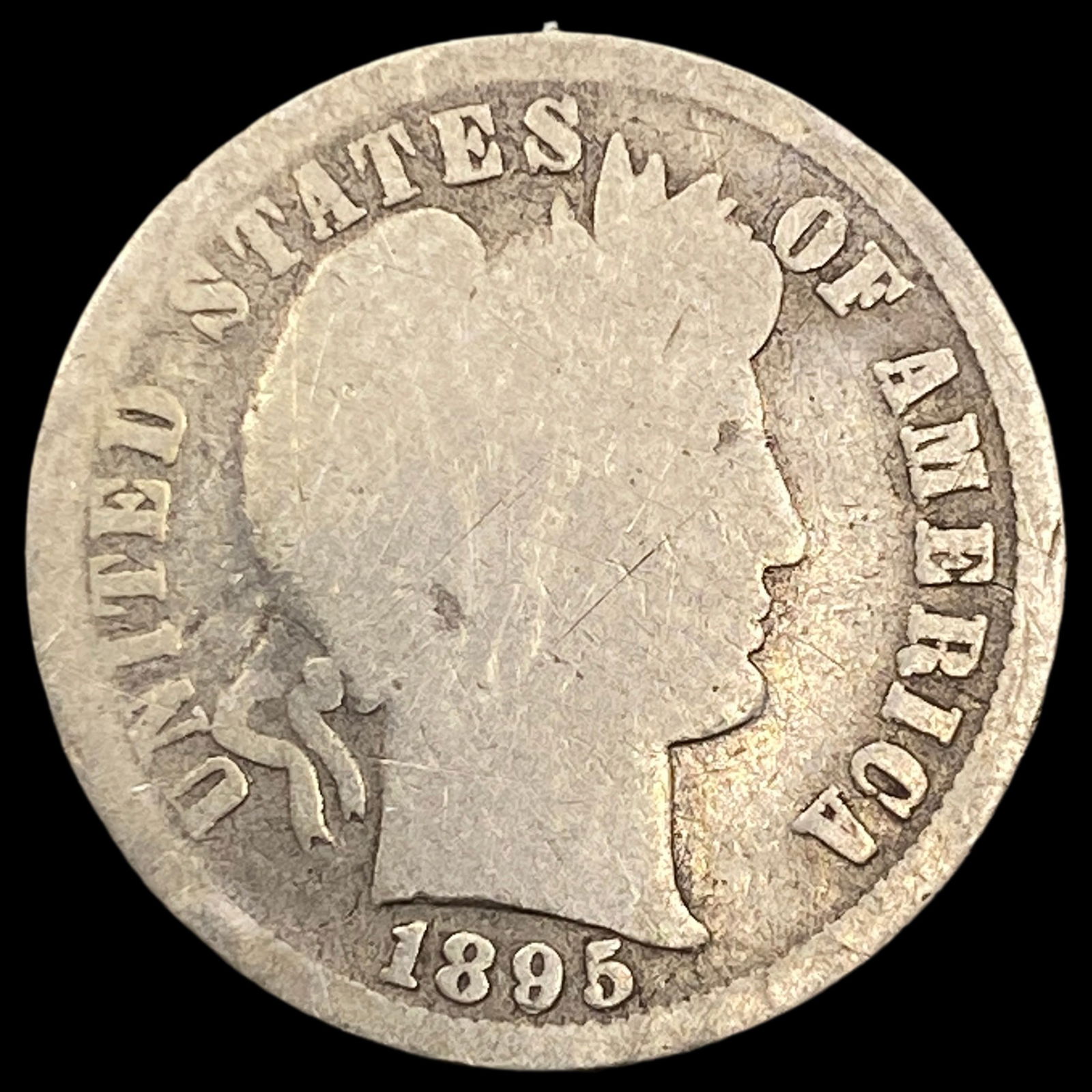 1895 Barber Dime LIGHTLY CIRCULATED (1 of 2)