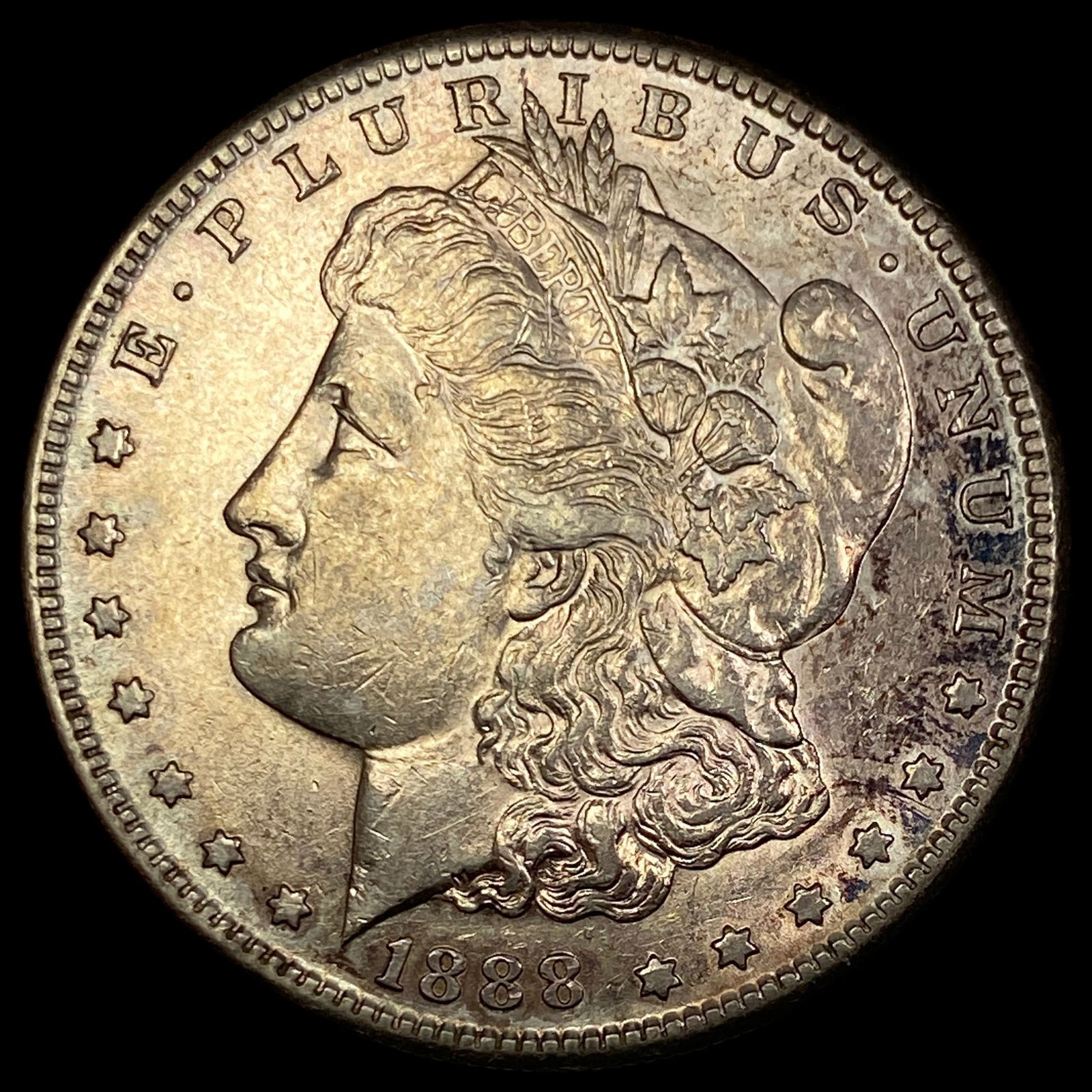 1888-S Morgan Silver Dollar CLOSELY UNCIRCULATED (1 of 2)