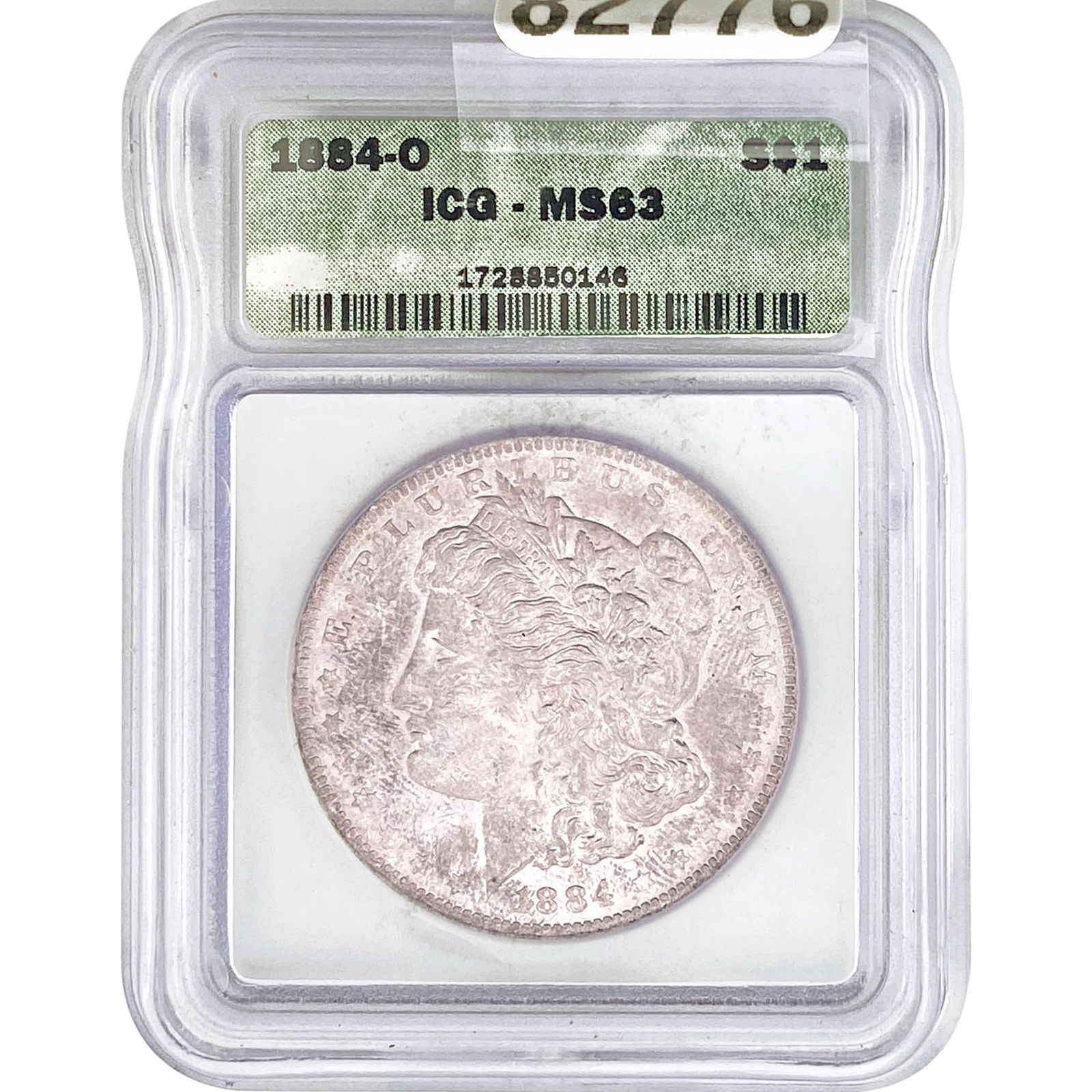 1884-O Morgan Silver Dollar ICG MS63 (1 of 2)