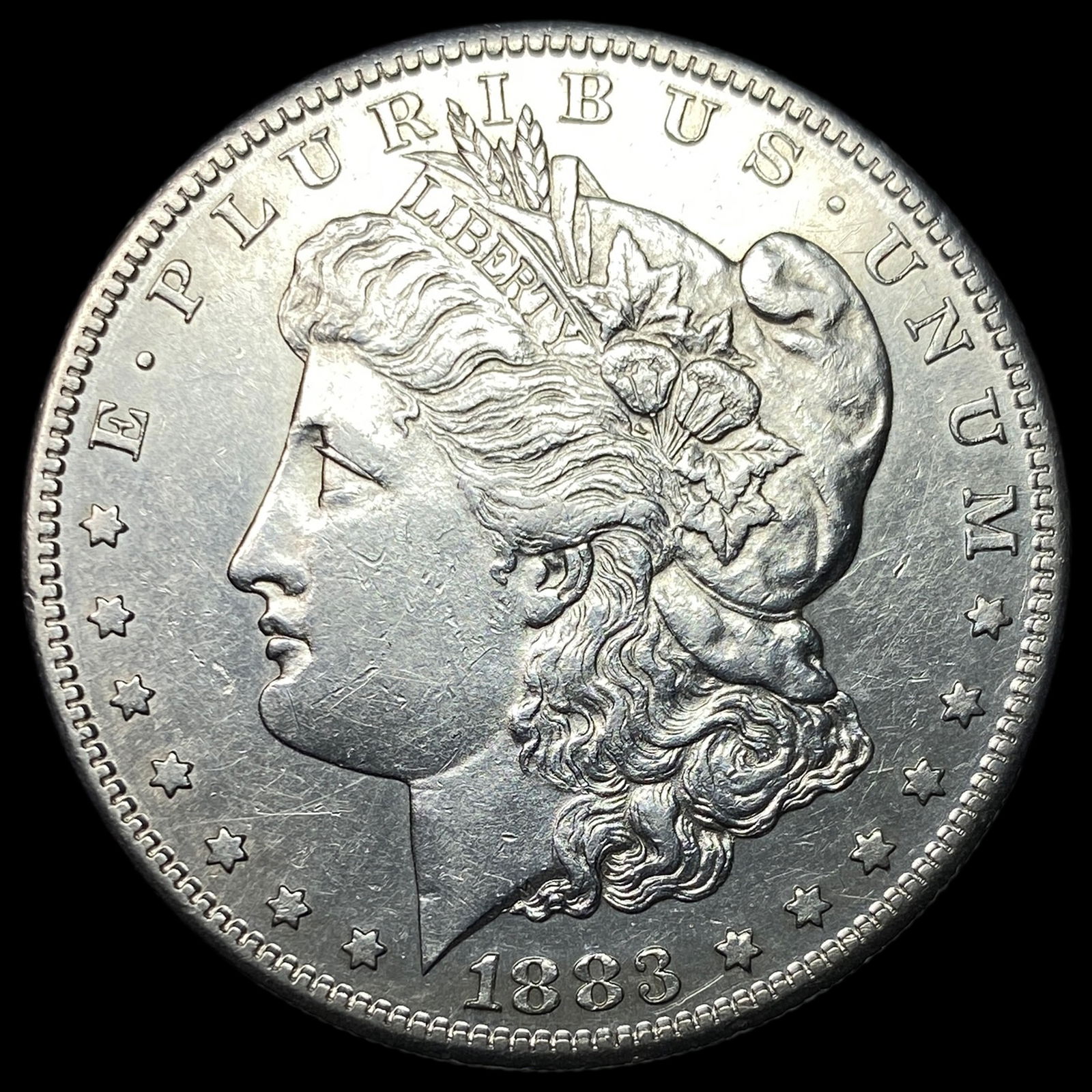 1883-S Silver Morgan Dollar CLOSELY UNCIRCULATED (1 of 2)
