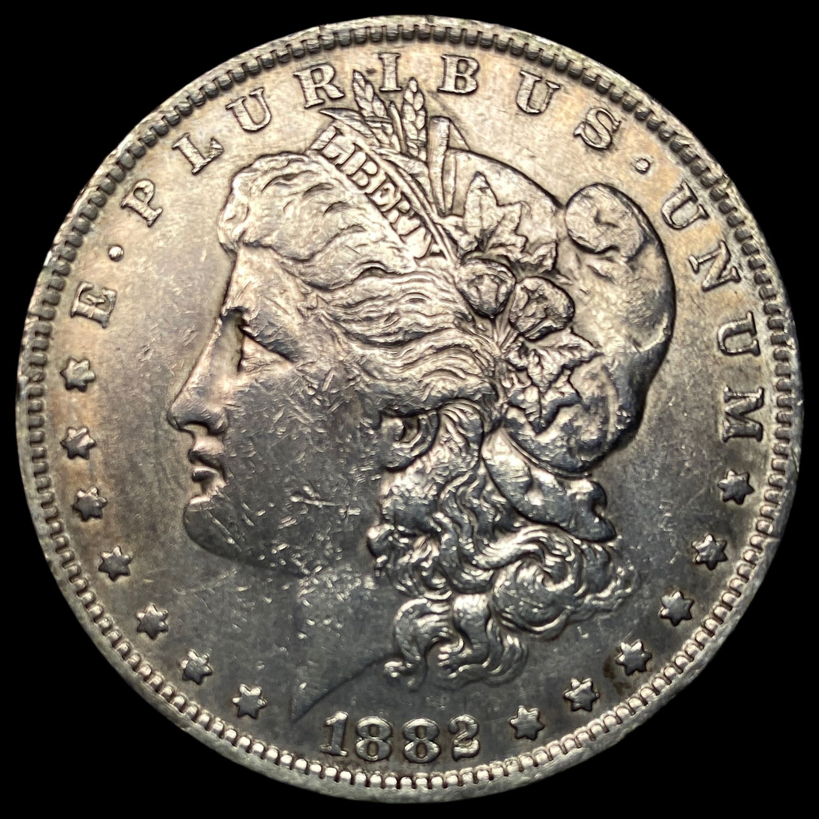 1882-O/S Silver Morgan Dollar CLOSELY UNCIRCULATED (1 of 2)