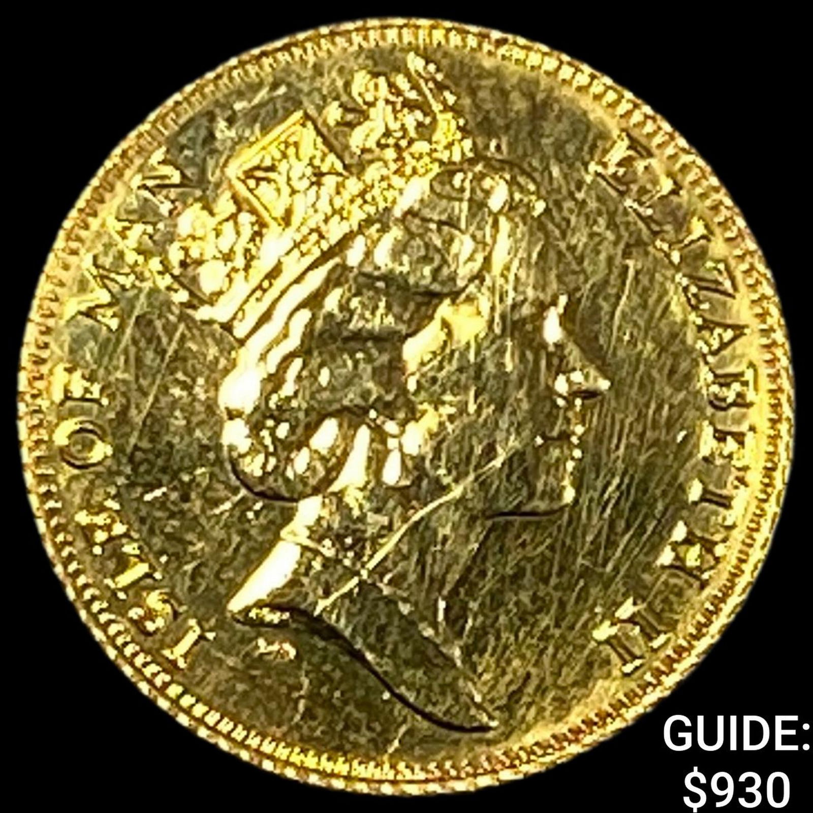 Isle of Man Quoc Un Que Jeceris Stabit Gold .131 Oz UNCIRCULATED: Isle of Man Quoc Un Que Jeceris Stabit Gold .131 Oz UNCIRCULATED