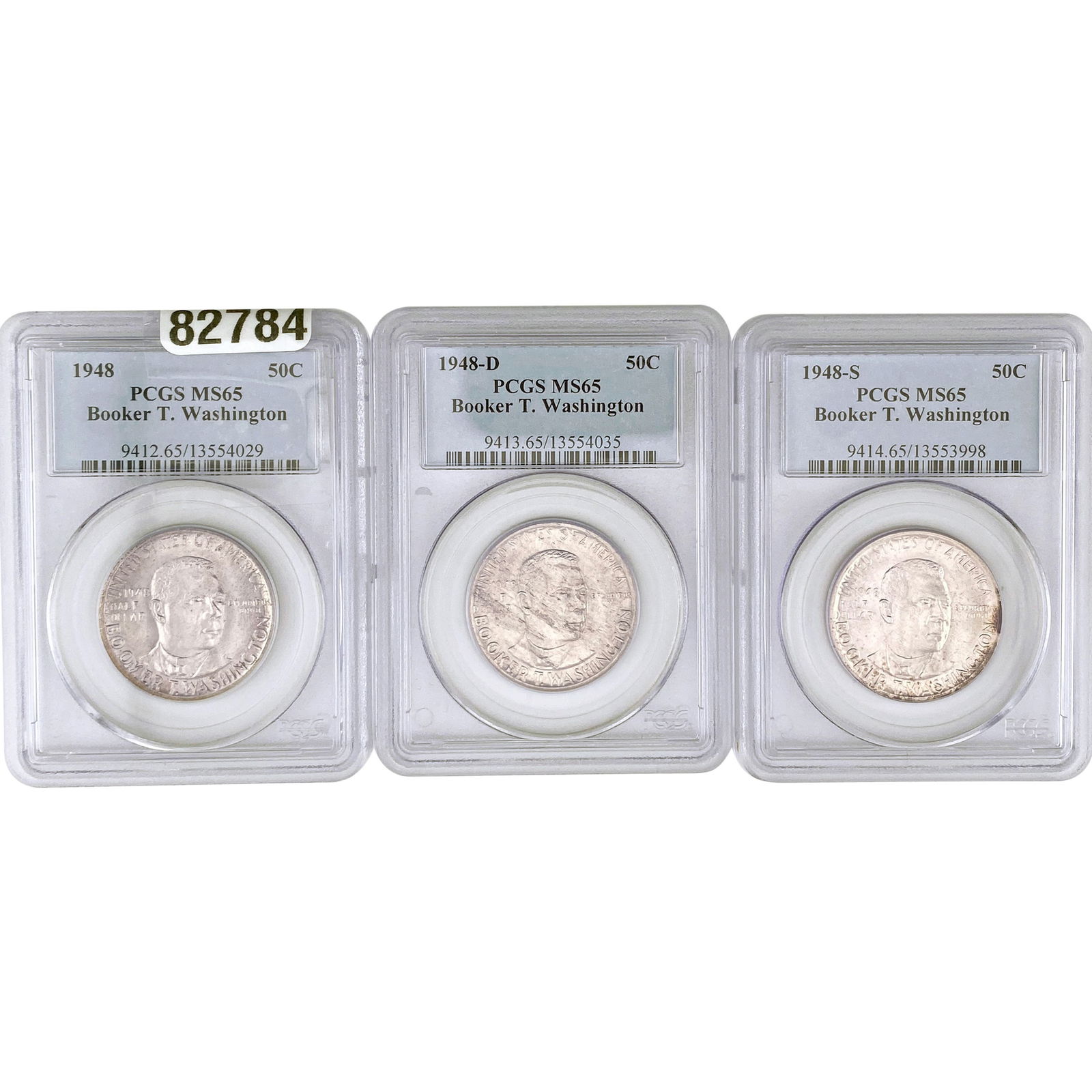 [3 Coins]1948 Booker T Half Dollar PCGS MS65 (1 of 2)