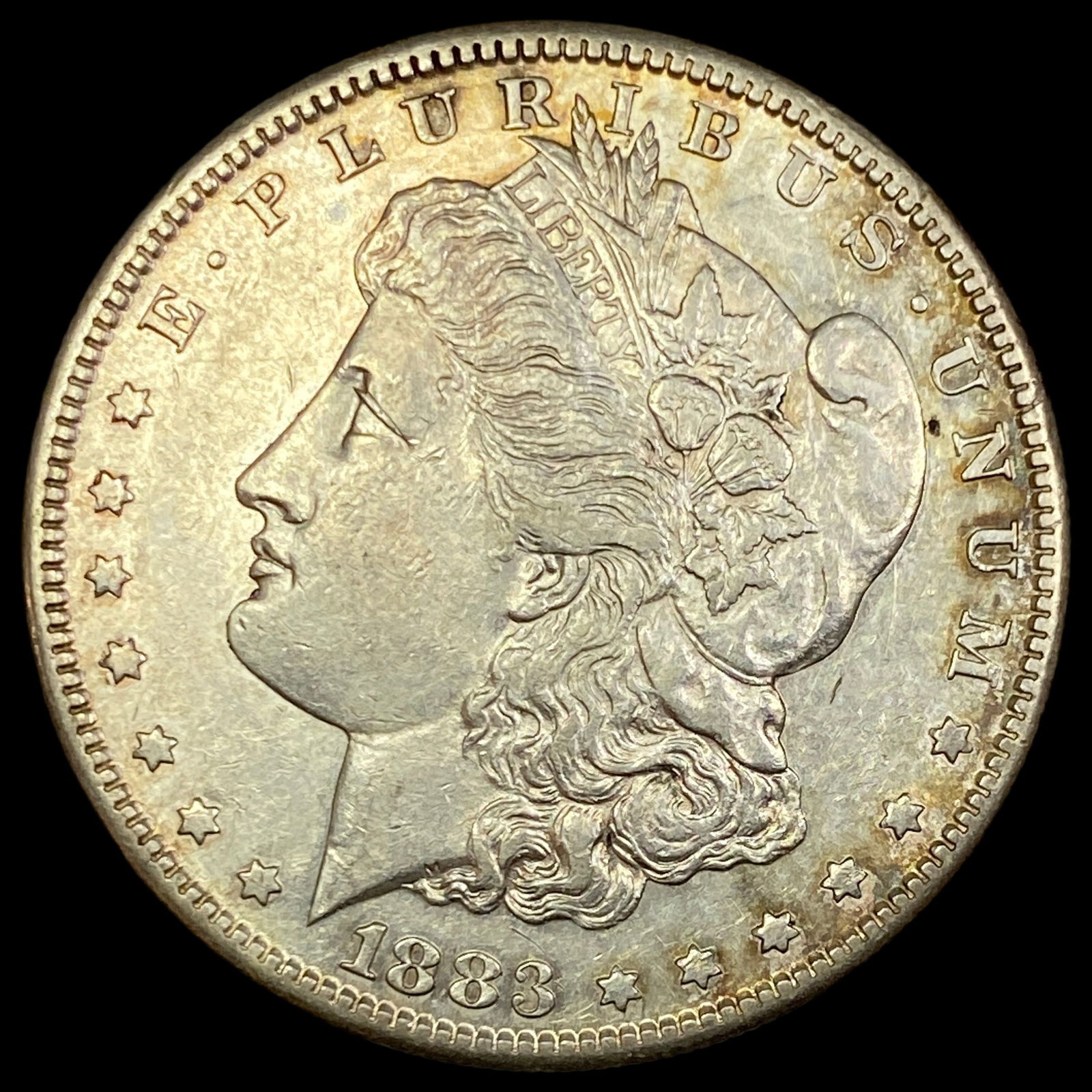 1883-S Silver Morgan Dollar NEARLY UNCIRCULATED (1 of 2)