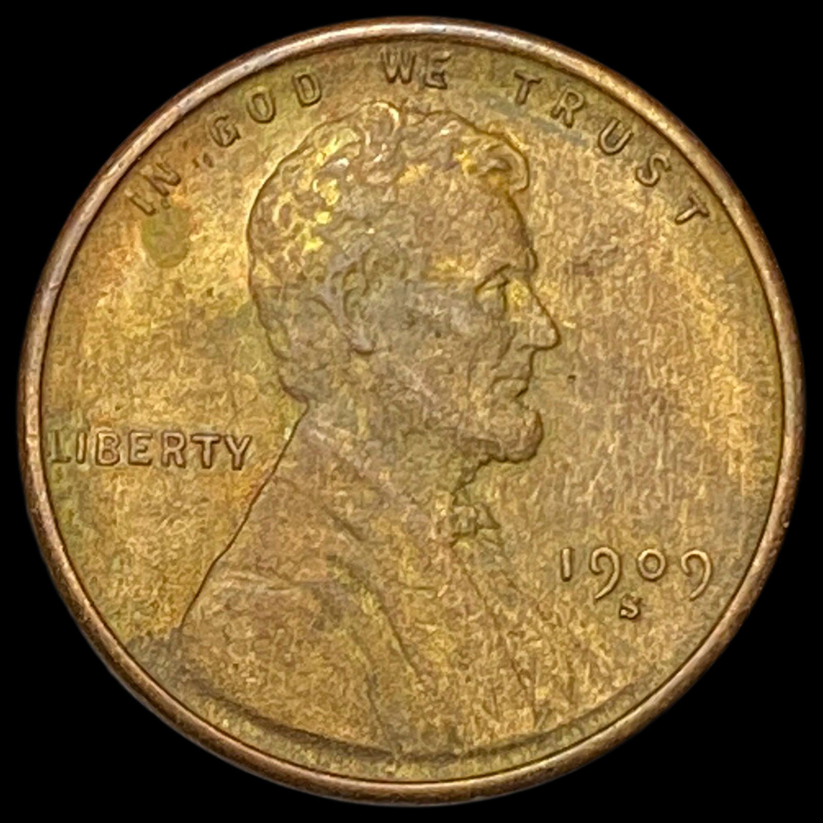 1909-S Lincoln Wheat Cent UNCIRCULATED (1 of 2)