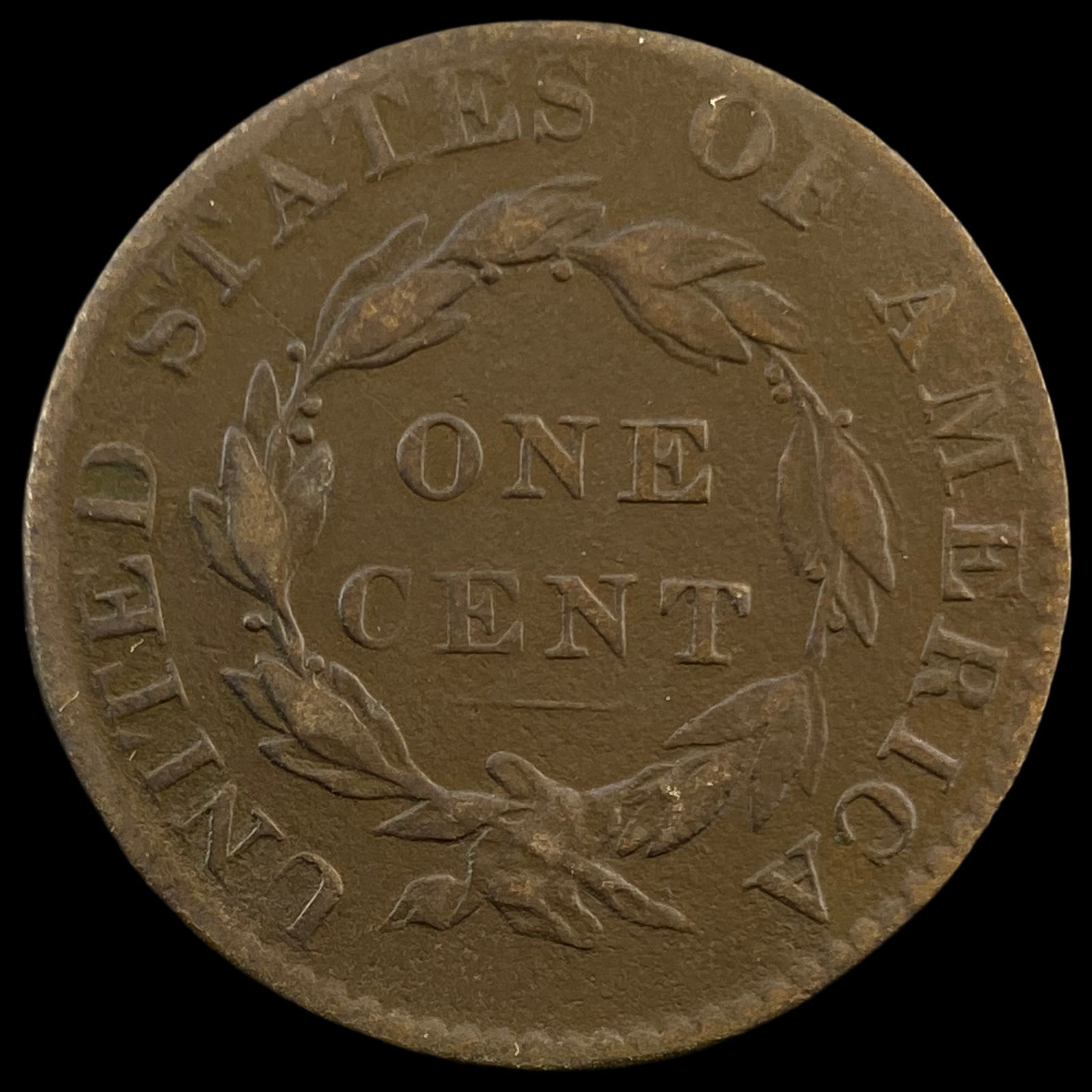 1822 Large Cent LIGHTLY CIRCULATED - 2