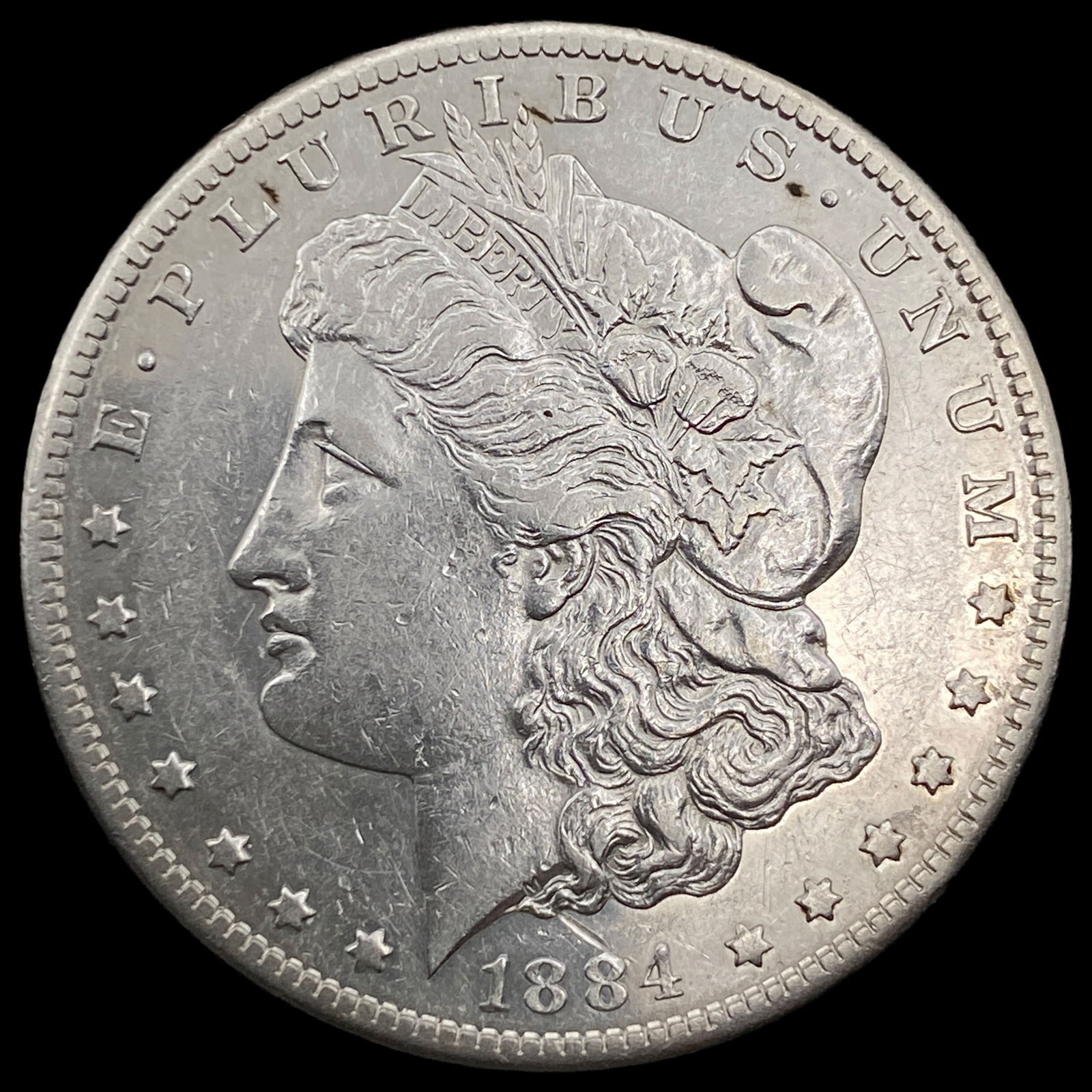1884-S Morgan Silver Dollar CLOSELY UNCIRCULATED (1 of 2)