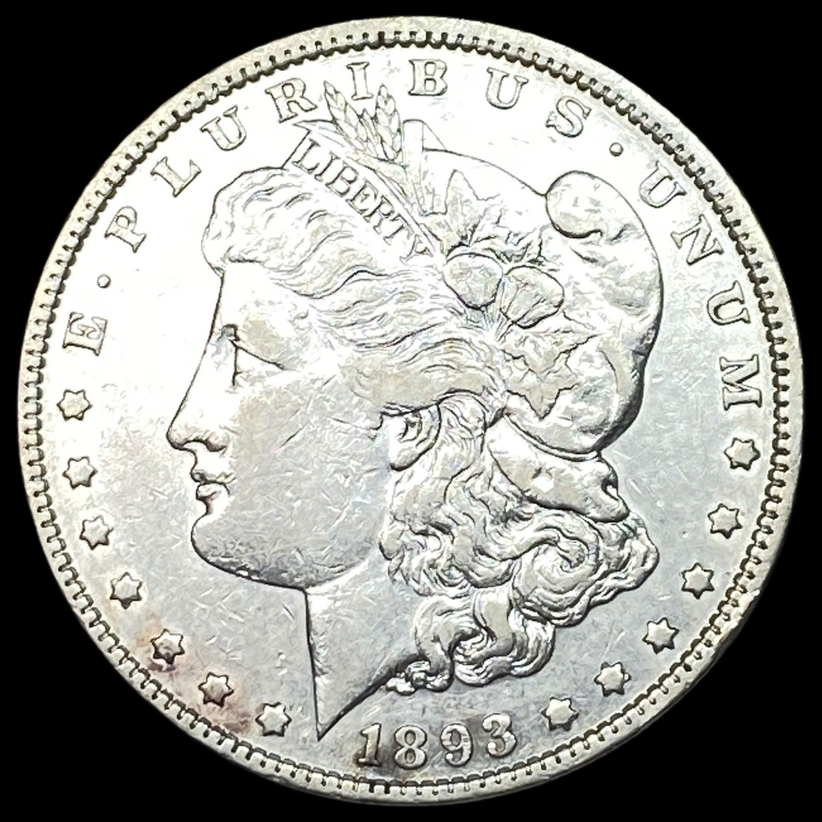 1893 Silver Morgan Dollar CLOSELY UNCIRCULATED (1 of 2)