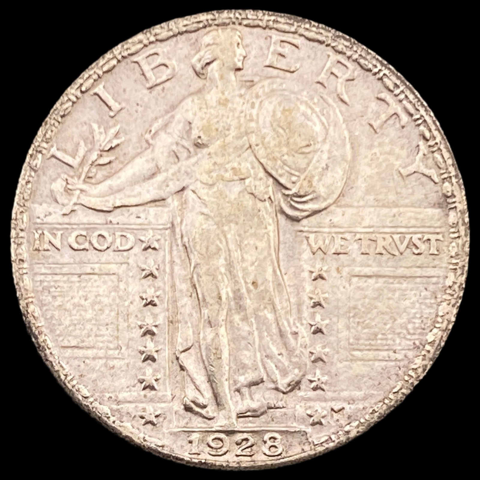1928 Standing Liberty Quarter CHOICE BU (1 of 2)