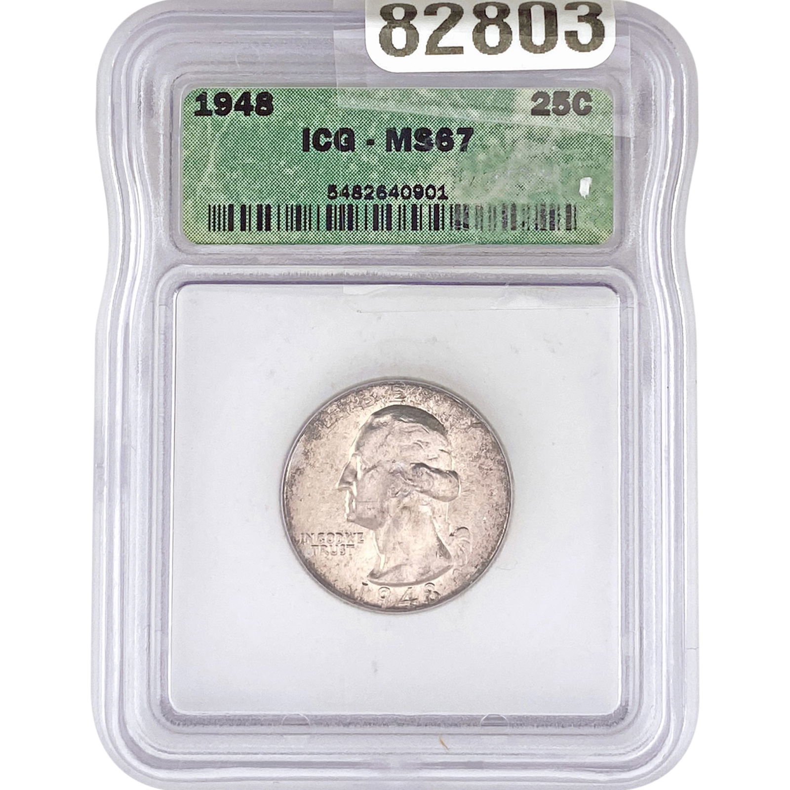 1948 Washington Silver Quarter ICG MS (1 of 2)