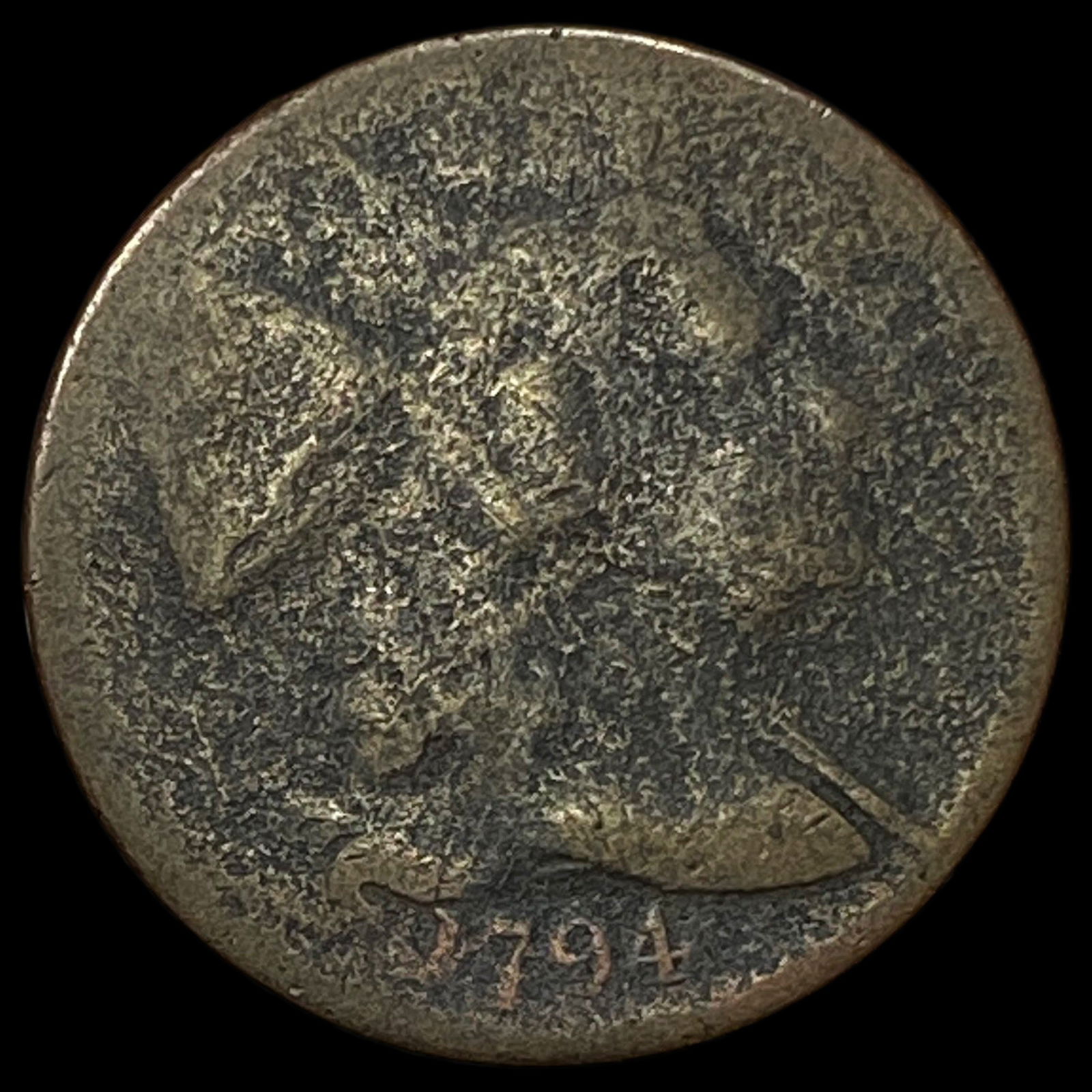 1794 Liberty Cap Large Cent HIGH GRADE (1 of 2)
