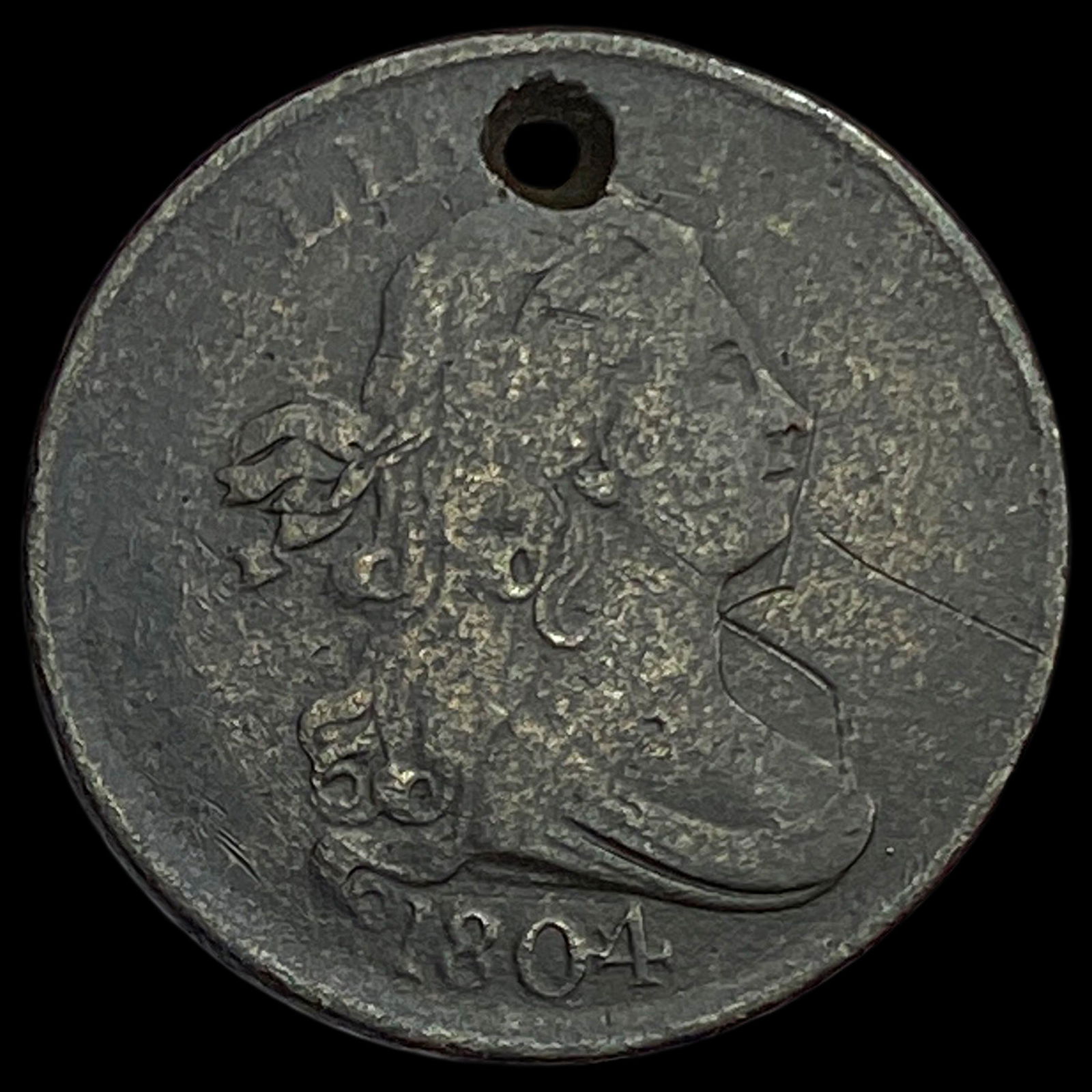 1804 Draped Bust Half Cent HIGH GRADE (1 of 2)