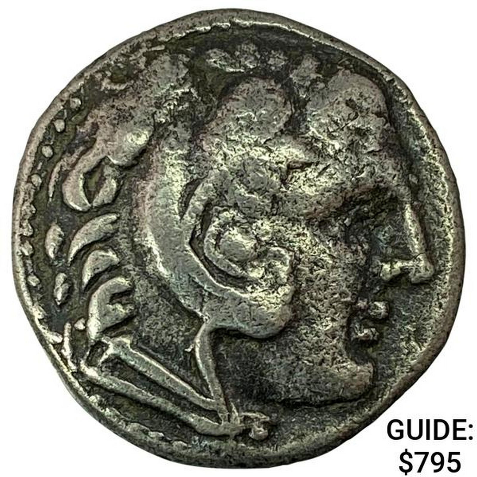 Macedonia Alex. III 336-323 BC Silver Tetradrachm NEARLY UNCIRCULATED: Macedonia Alex. III 336-323 BC Silver Tetradrachm NEARLY UNCIRCULATED