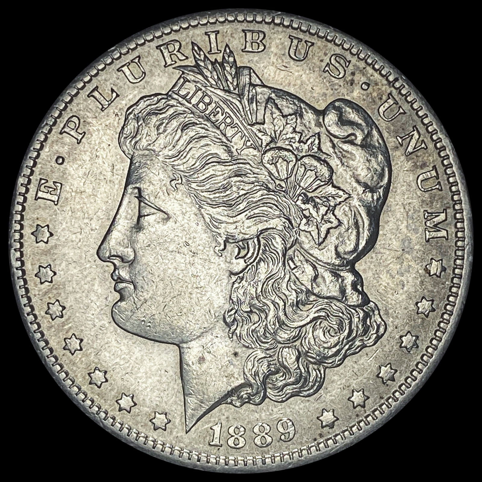 1889-S Silver Morgan Dollar CLOSELY UNCIRCULATED (1 of 2)