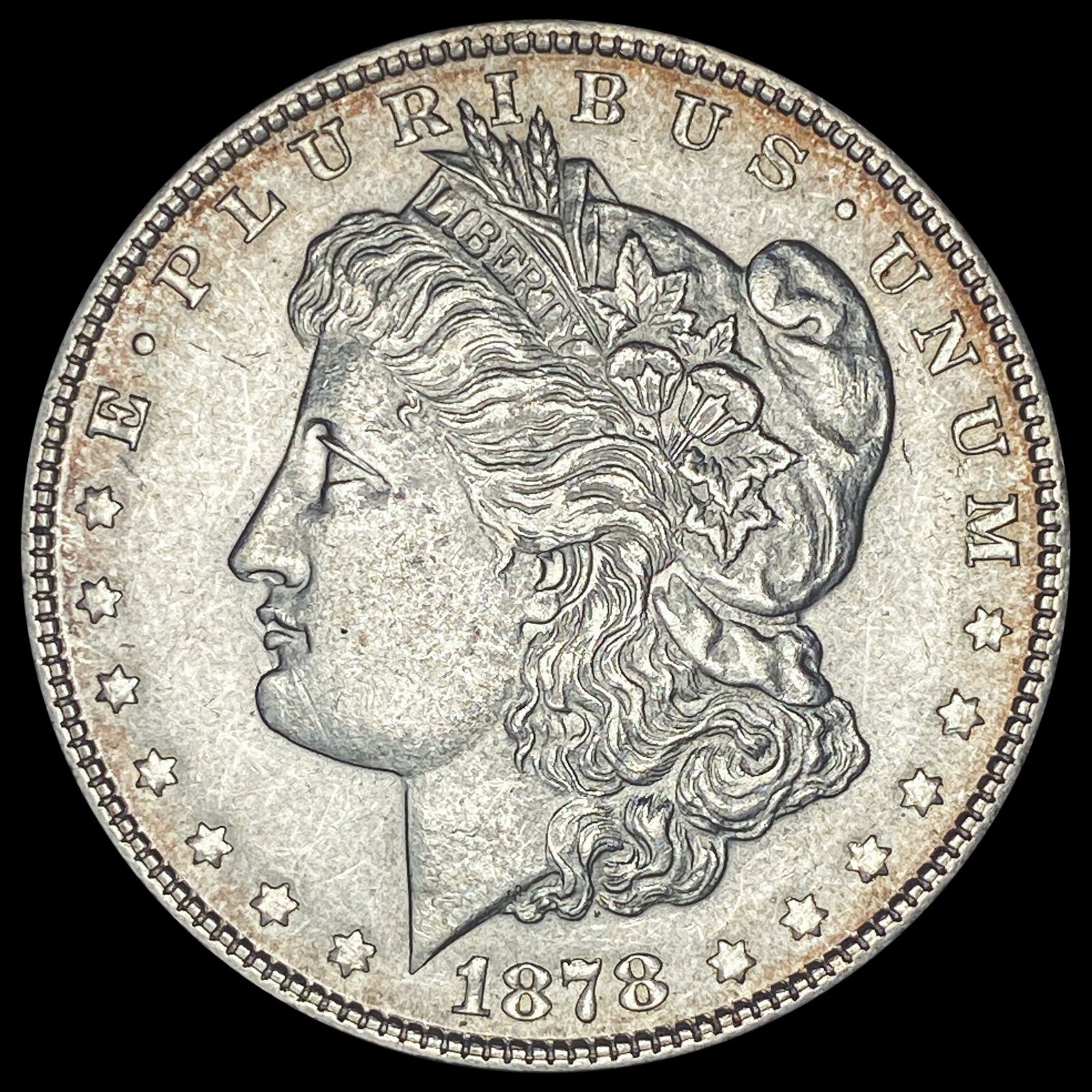 1878 7/8TF Silver Morgan Dollar UNC (1 of 2)