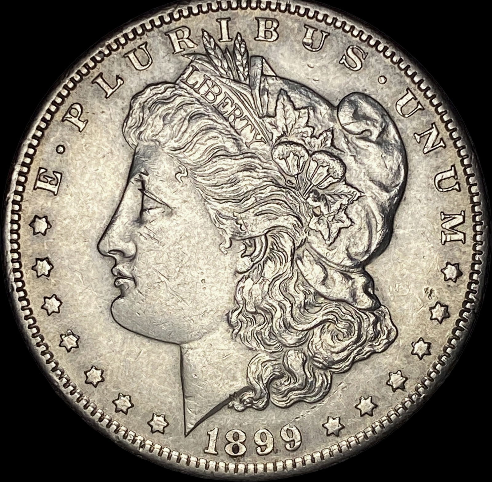 1899-S Silver Morgan Dollar CHOICE AU (1 of 2)
