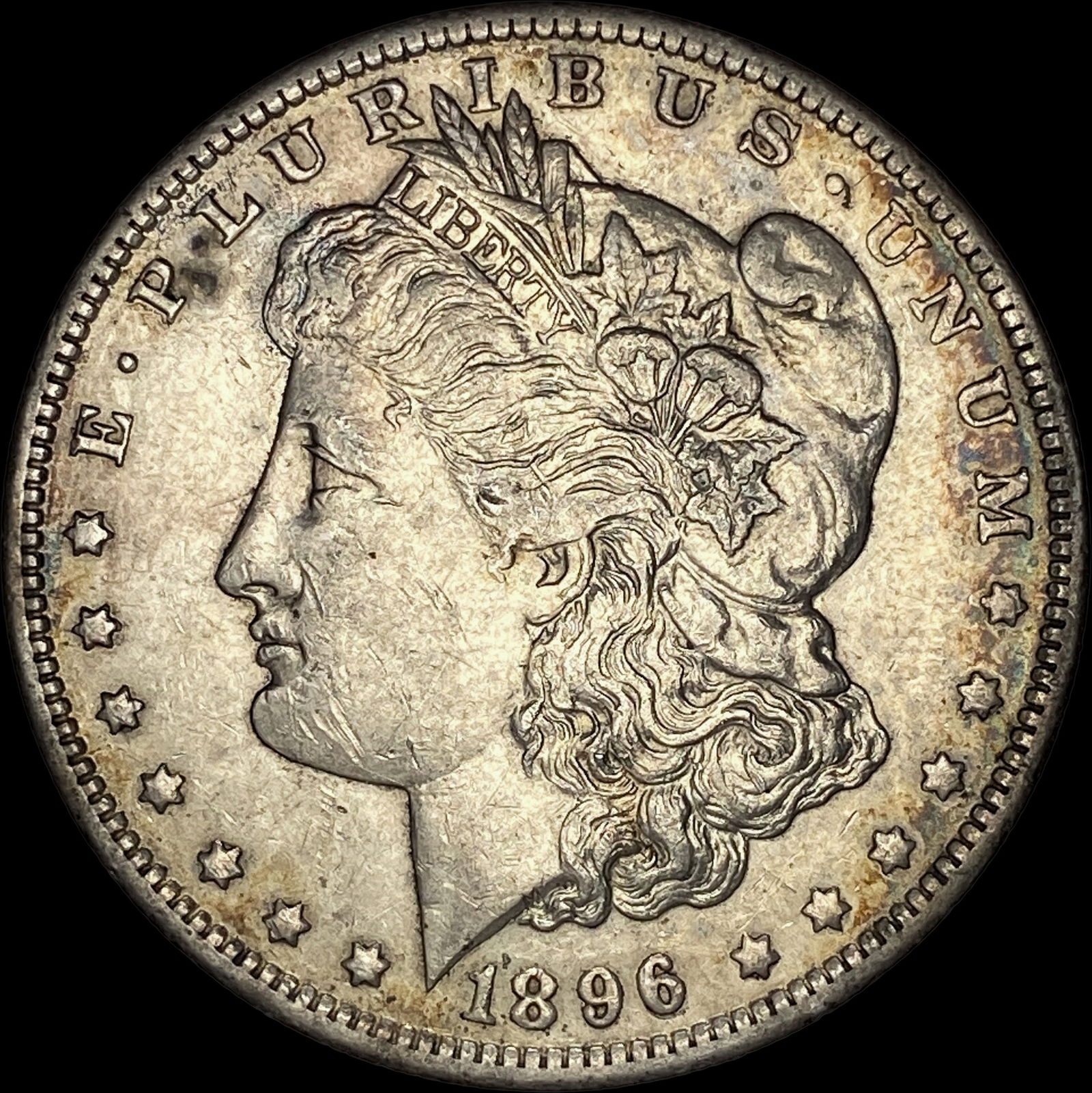 1896-O Silver Morgan Dollar CLOSELY UNCIRCULATED (1 of 2)